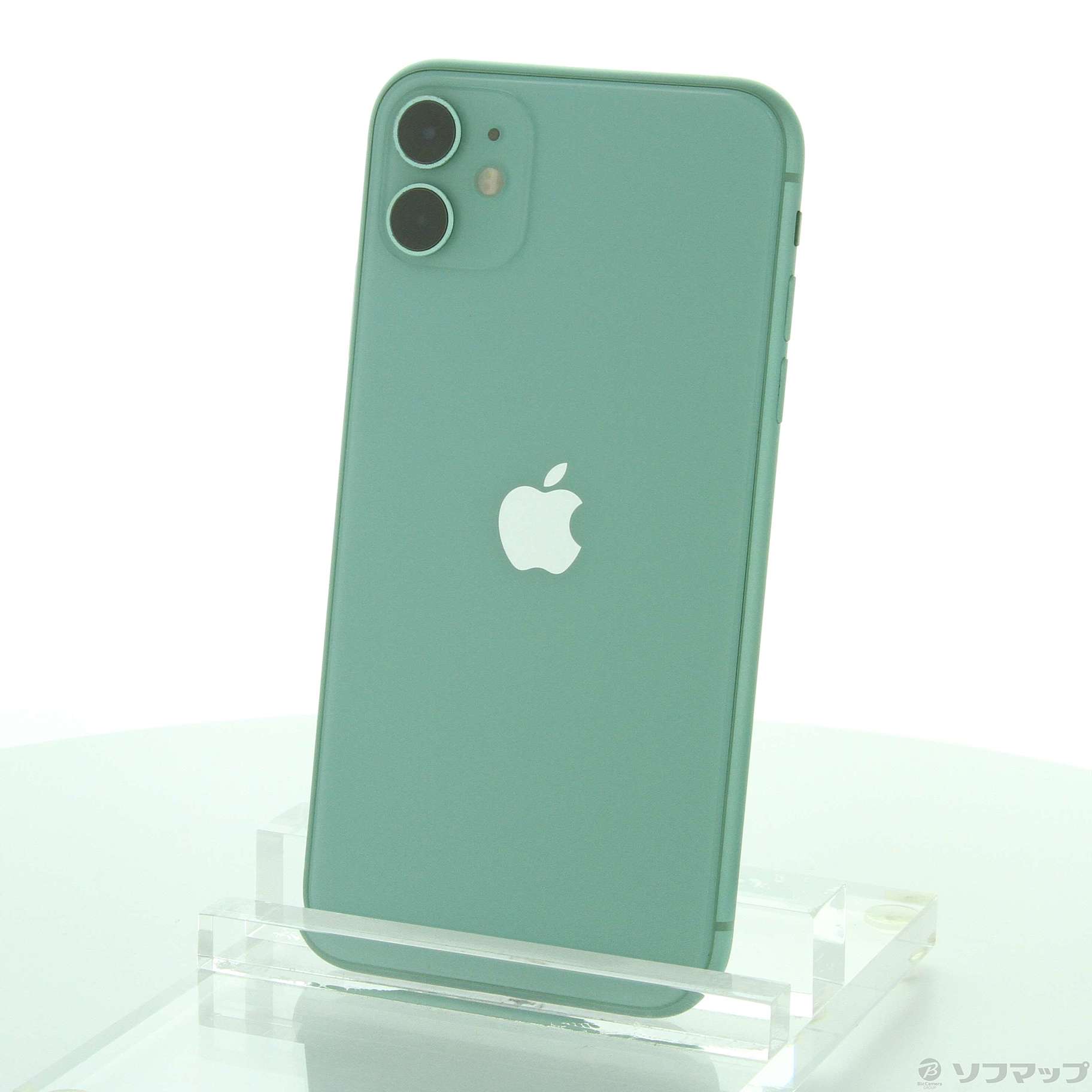 中古】iPhone11 64GB グリーン MWLY2J／A SIMフリー [2133050737003