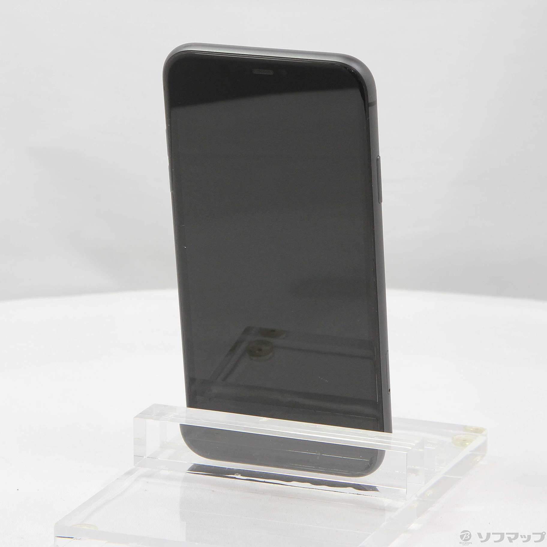 中古】iPhone11 128GB ブラック MWM02J／A SIMフリー