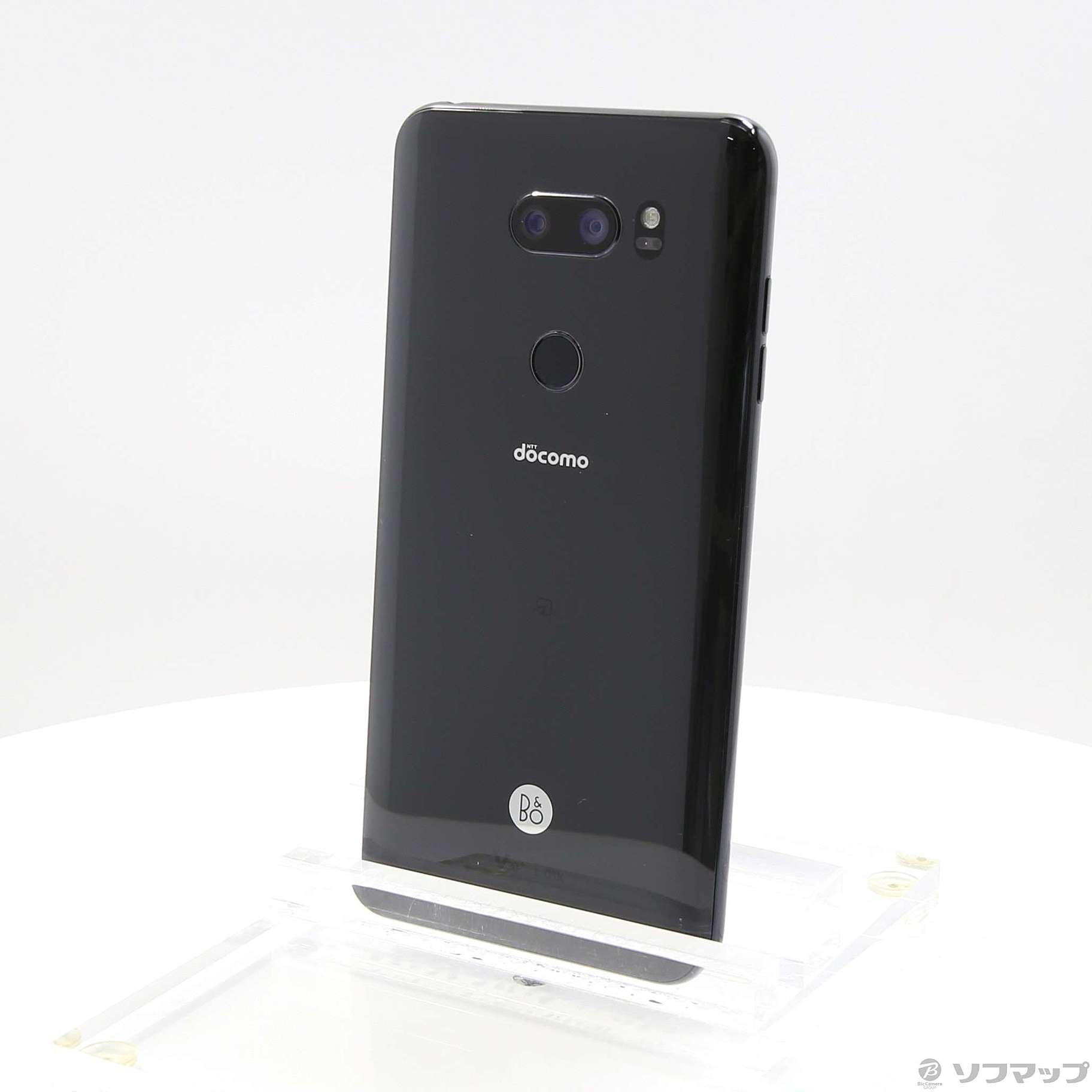 中古】V30+ 128GB オーロラブラック L-01K docomoロック解除SIMフリー