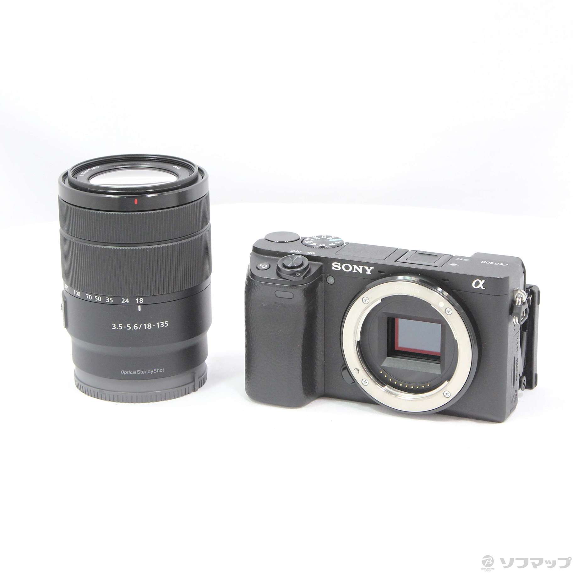 中古】α6400 ILCE-6400M 高倍率ズームレンズキット ブラック ...