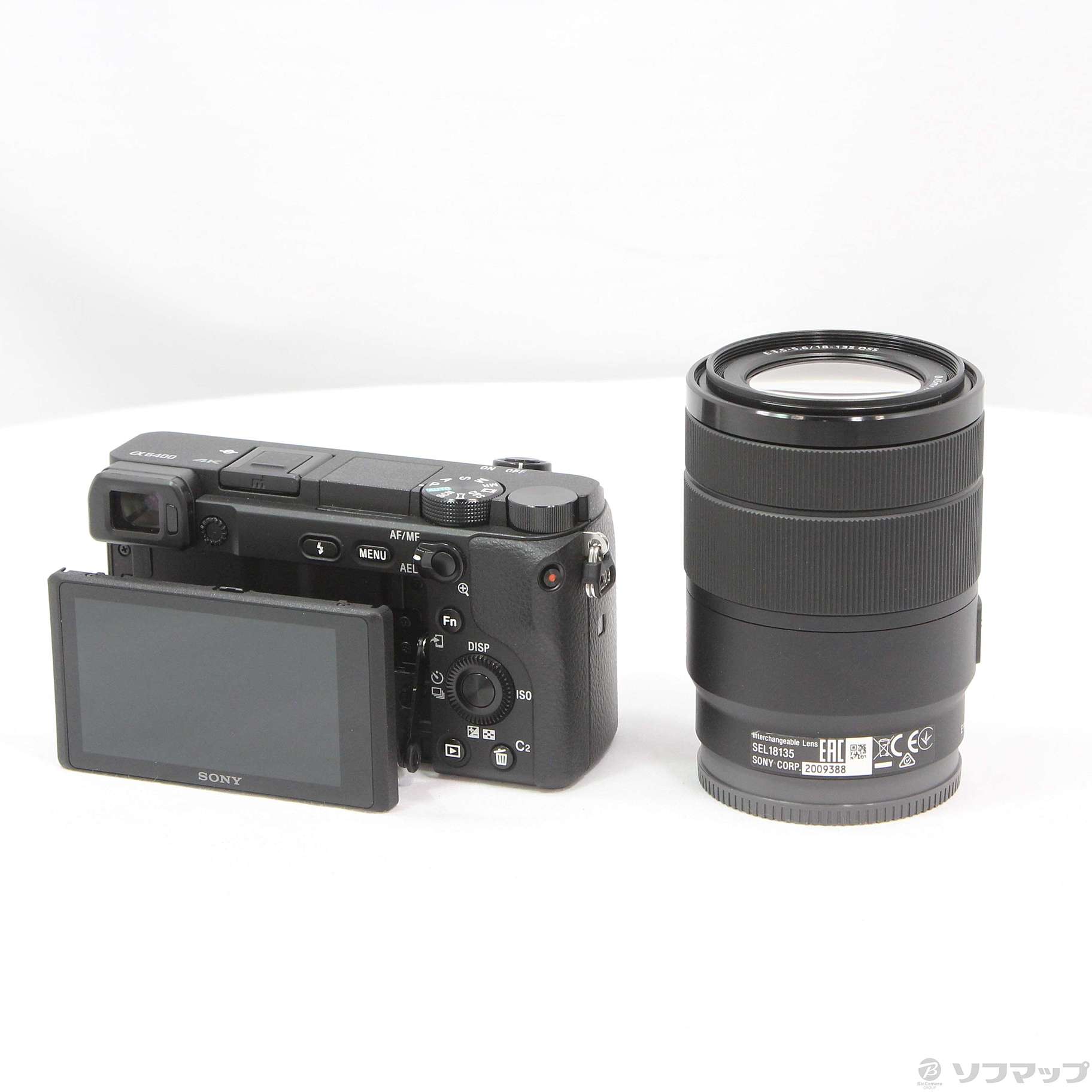 中古】α6400 ILCE-6400M 高倍率ズームレンズキット ブラック