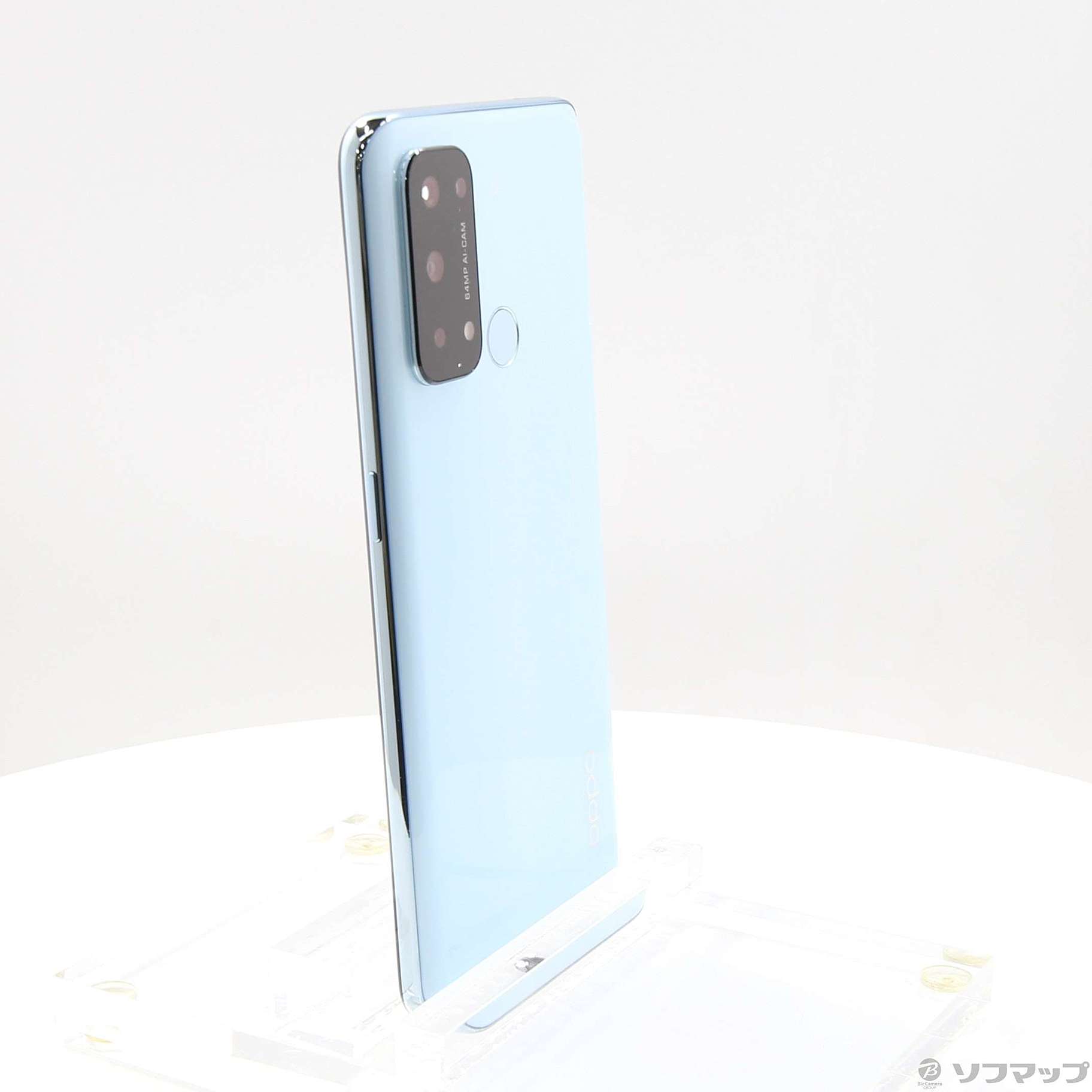 中古】OPPO Reno5 A 128GB アイスブルー A101OP Y!mobile