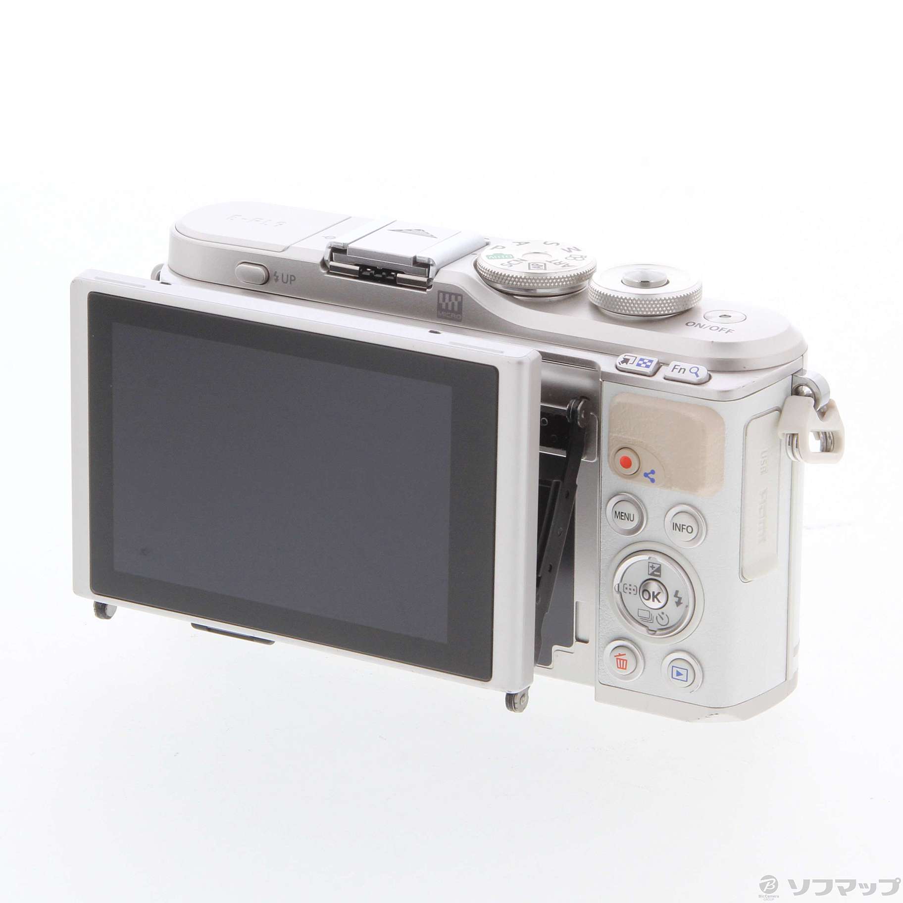 中古】OLYMPUS PEN E-PL9 ボディ ホワイト [2133050748078] - 法人専用