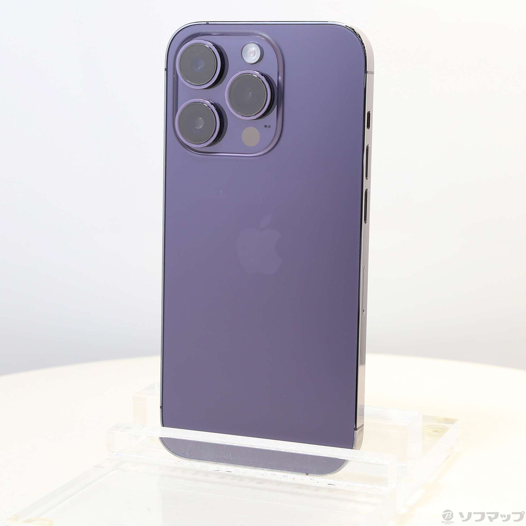 中古】セール対象品 iPhone14 Pro 256GB ディープパープル MQ1E3J／A