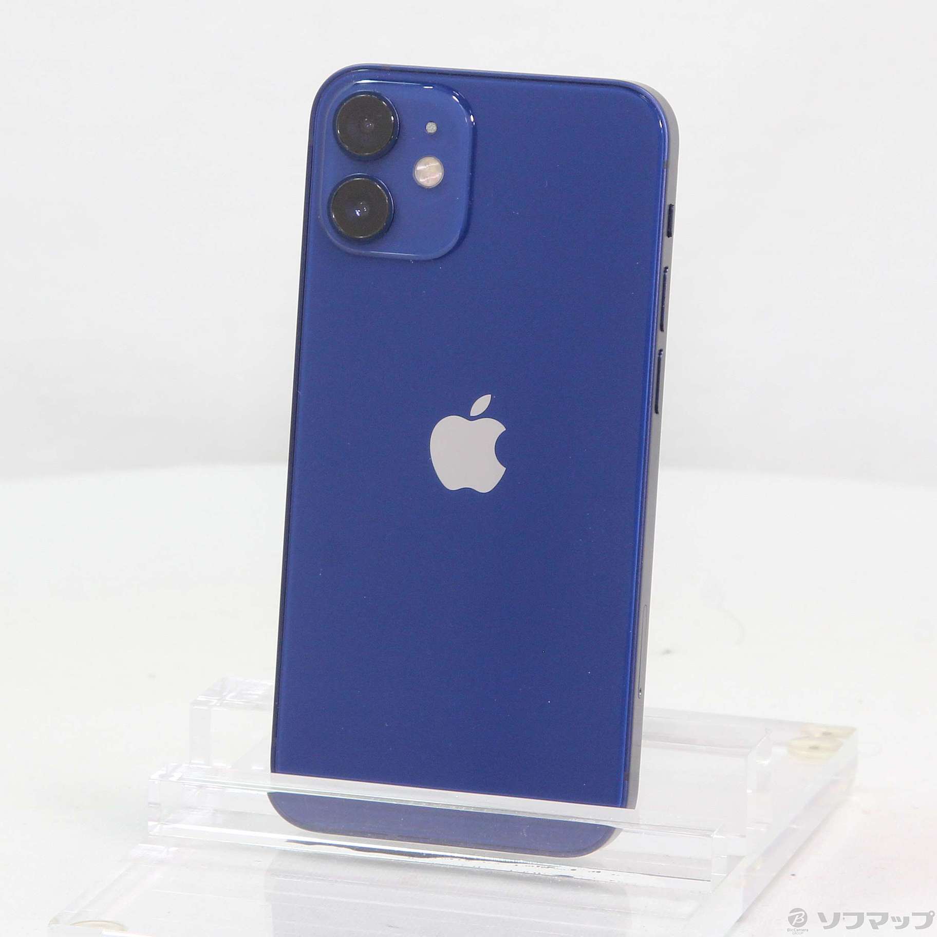 (中古)Apple iPhone12 mini 128GB ブルー MGDP3J/A SIMフリー(377-ud)