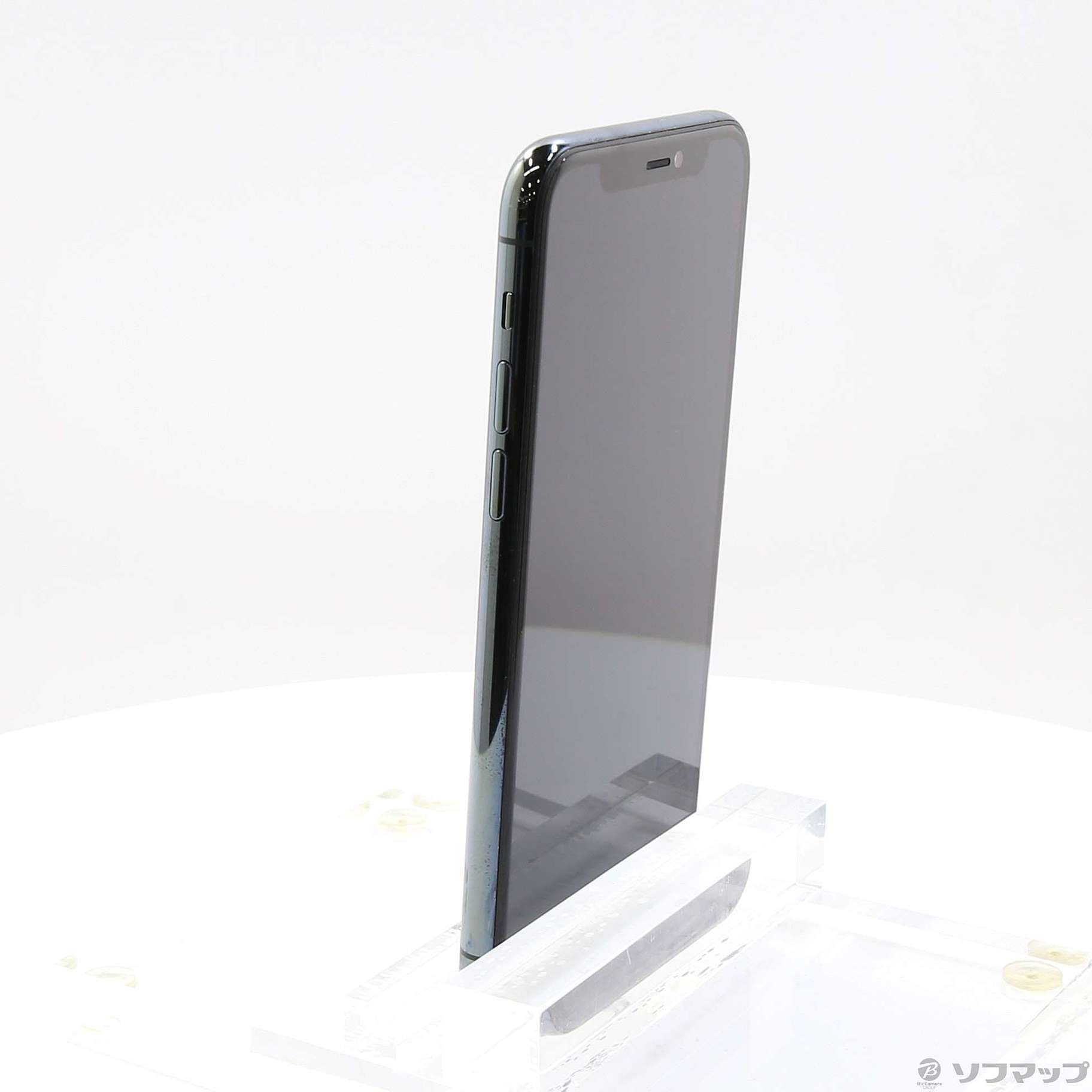 中古】iPhone11 Pro 256GB ミッドナイトグリーン MWCC2J／A SIMフリー