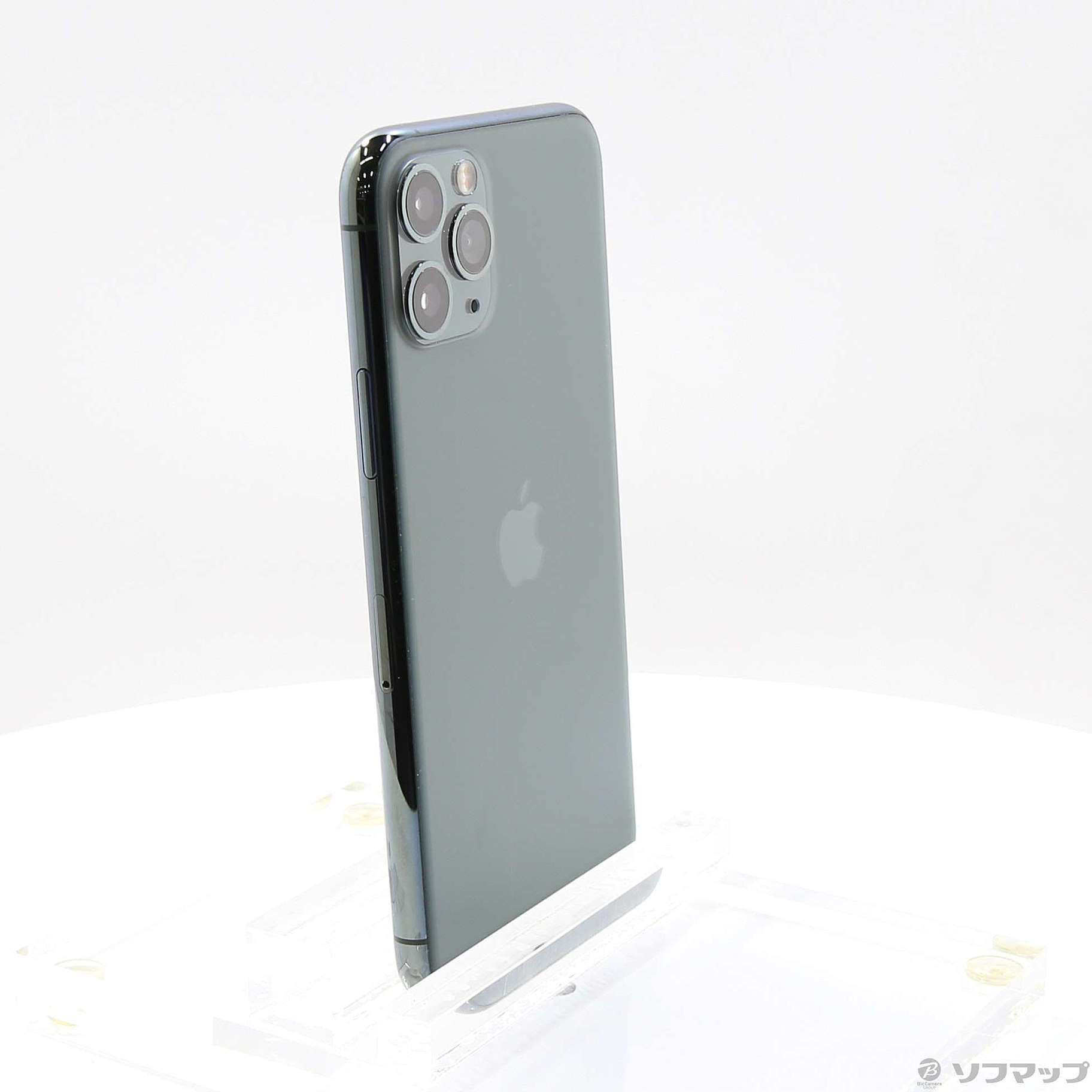 中古】iPhone11 Pro 256GB ミッドナイトグリーン MWCC2J／A SIMフリー