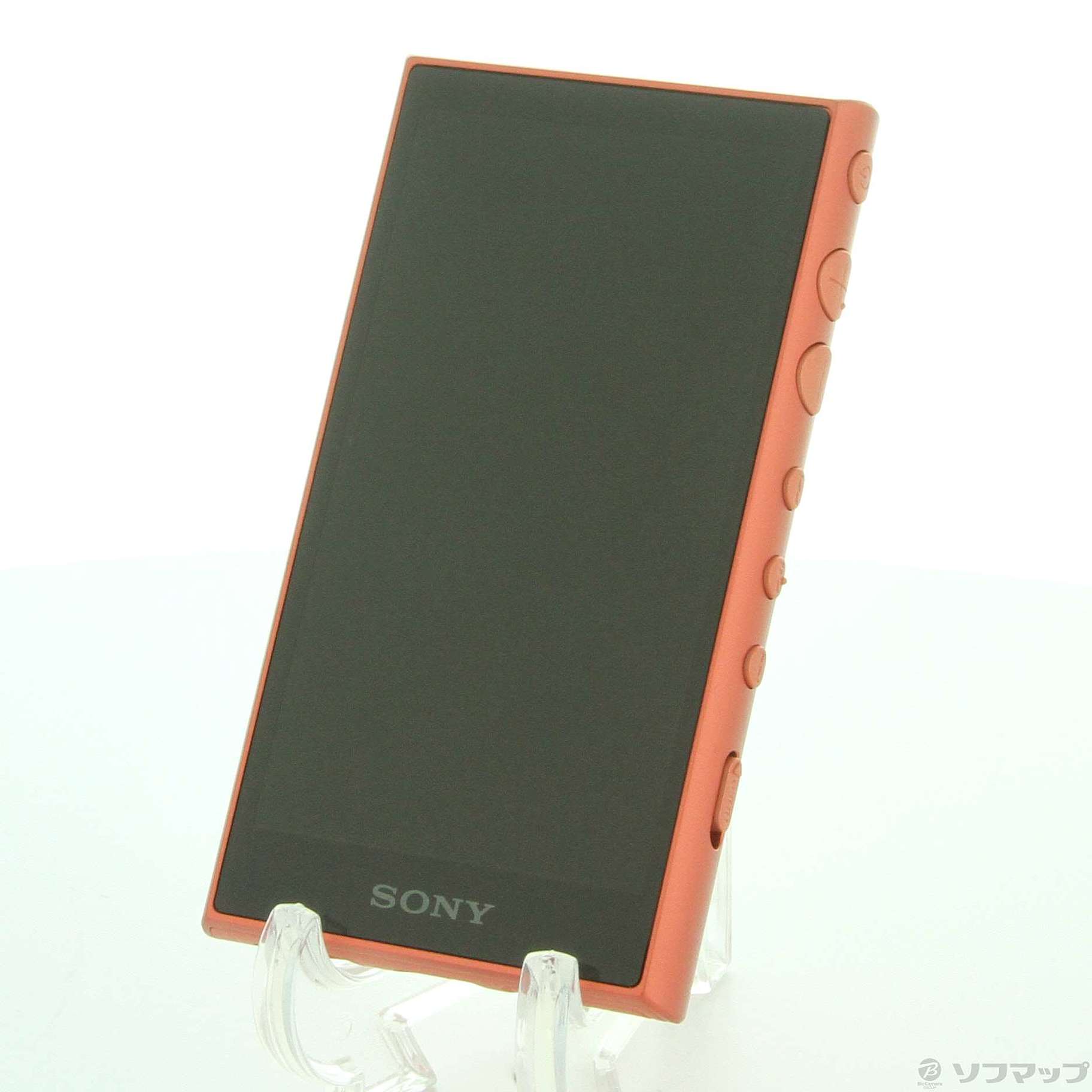 中古】WALKMAN A100シリーズ メモリ16GB+microSD レッド NW-A105 R