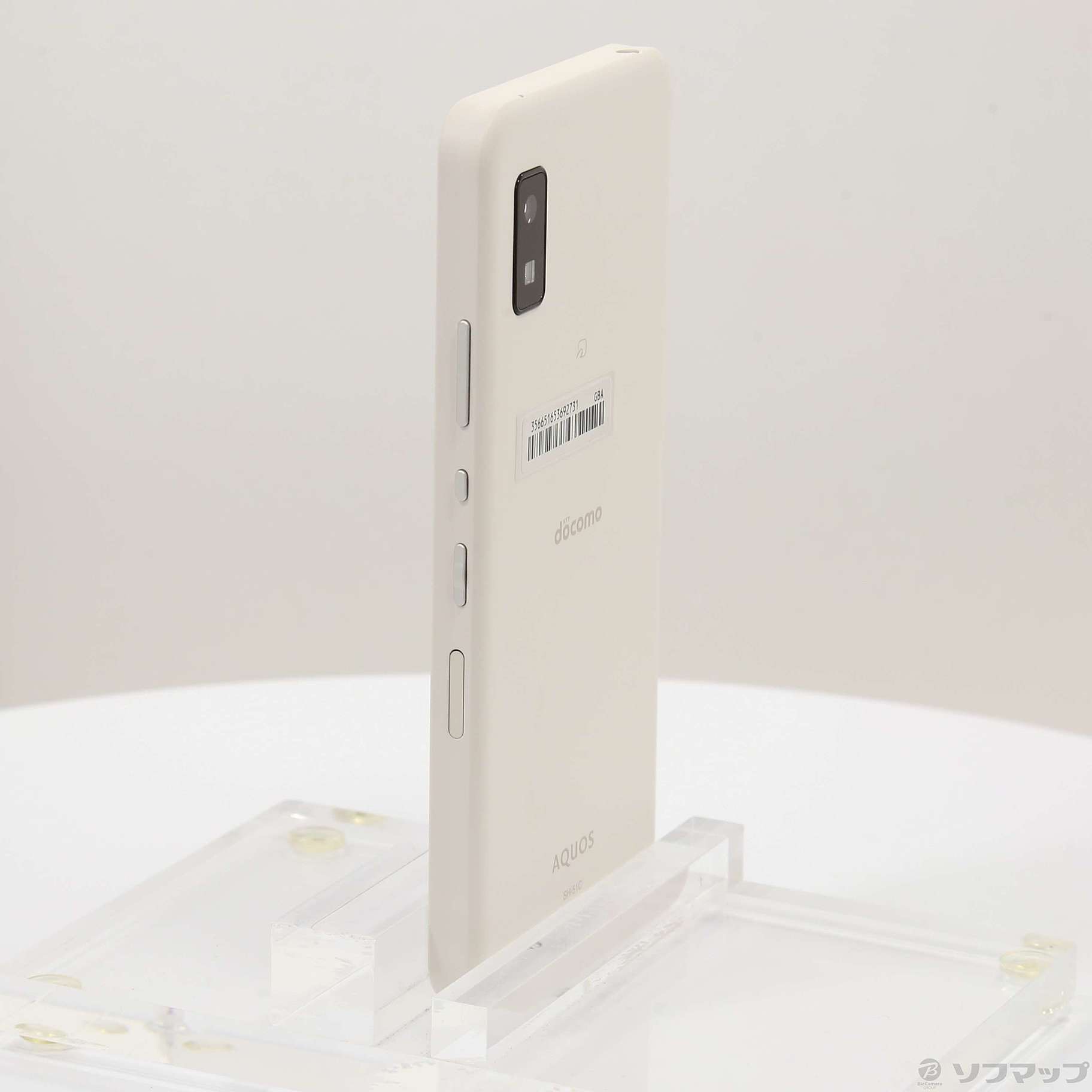 中古】AQUOS wish2 64GB ホワイト SH-51C docomoロック解除SIMフリー