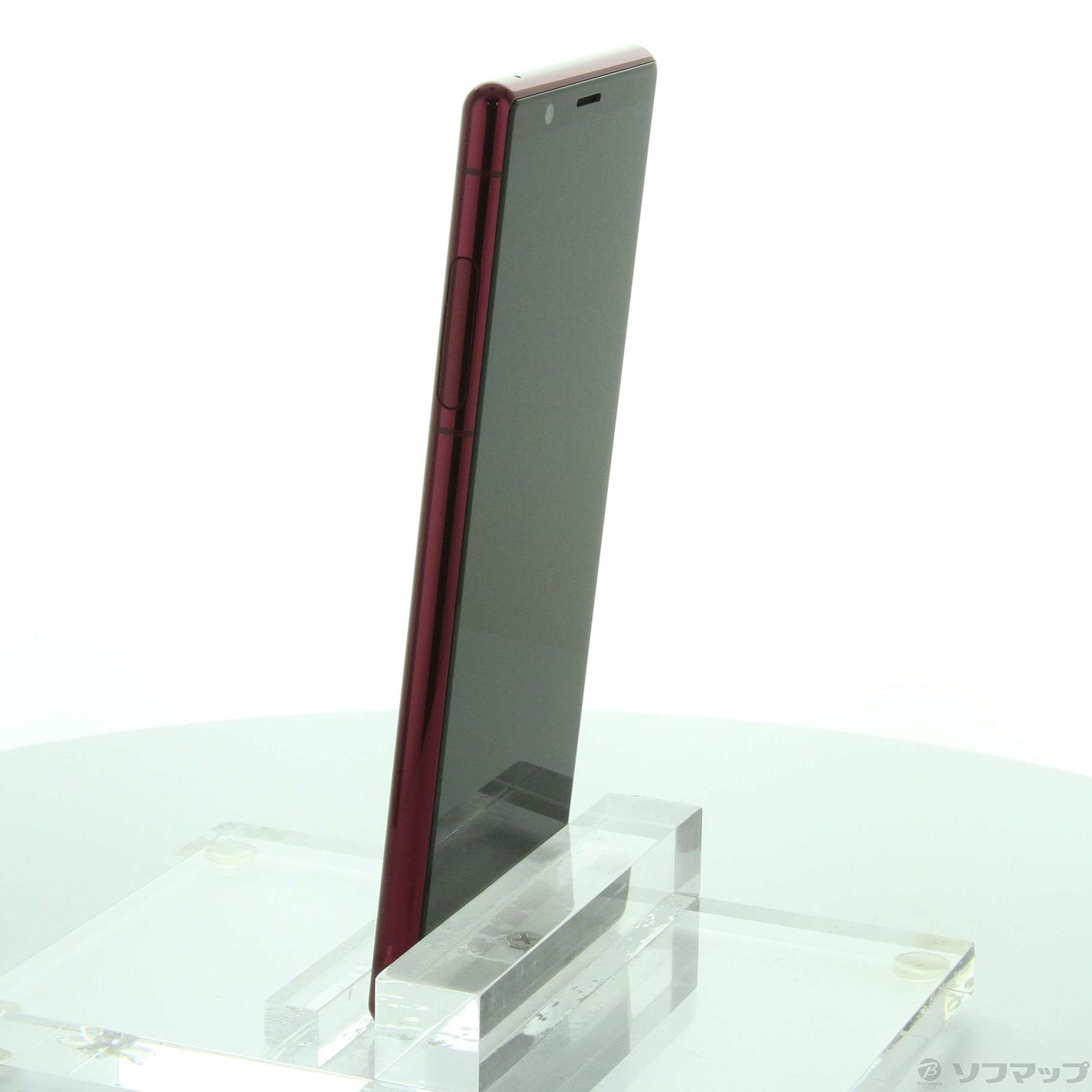 中古】Xperia 5 64GB レッド SOV41 auロック解除SIMフリー