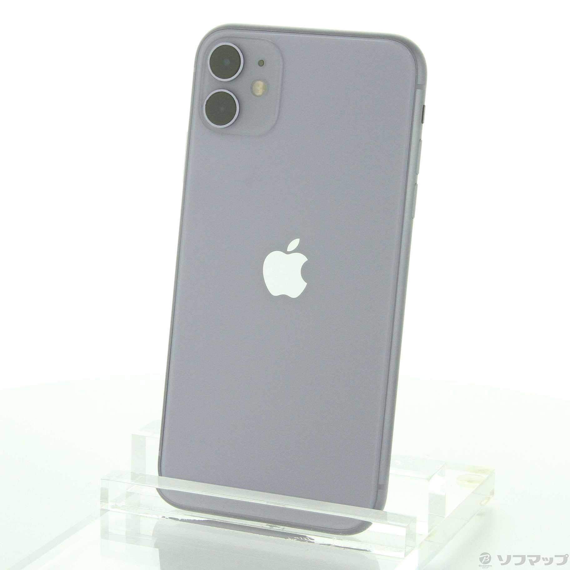 中古】iPhone11 128GB パープル MWM52J／A SIMフリー