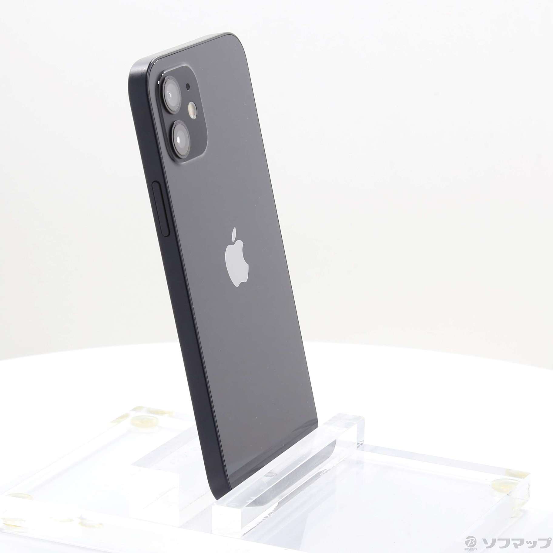 中古】iPhone12 64GB ブラック MGHN3J／A SIMフリー [2133050761855