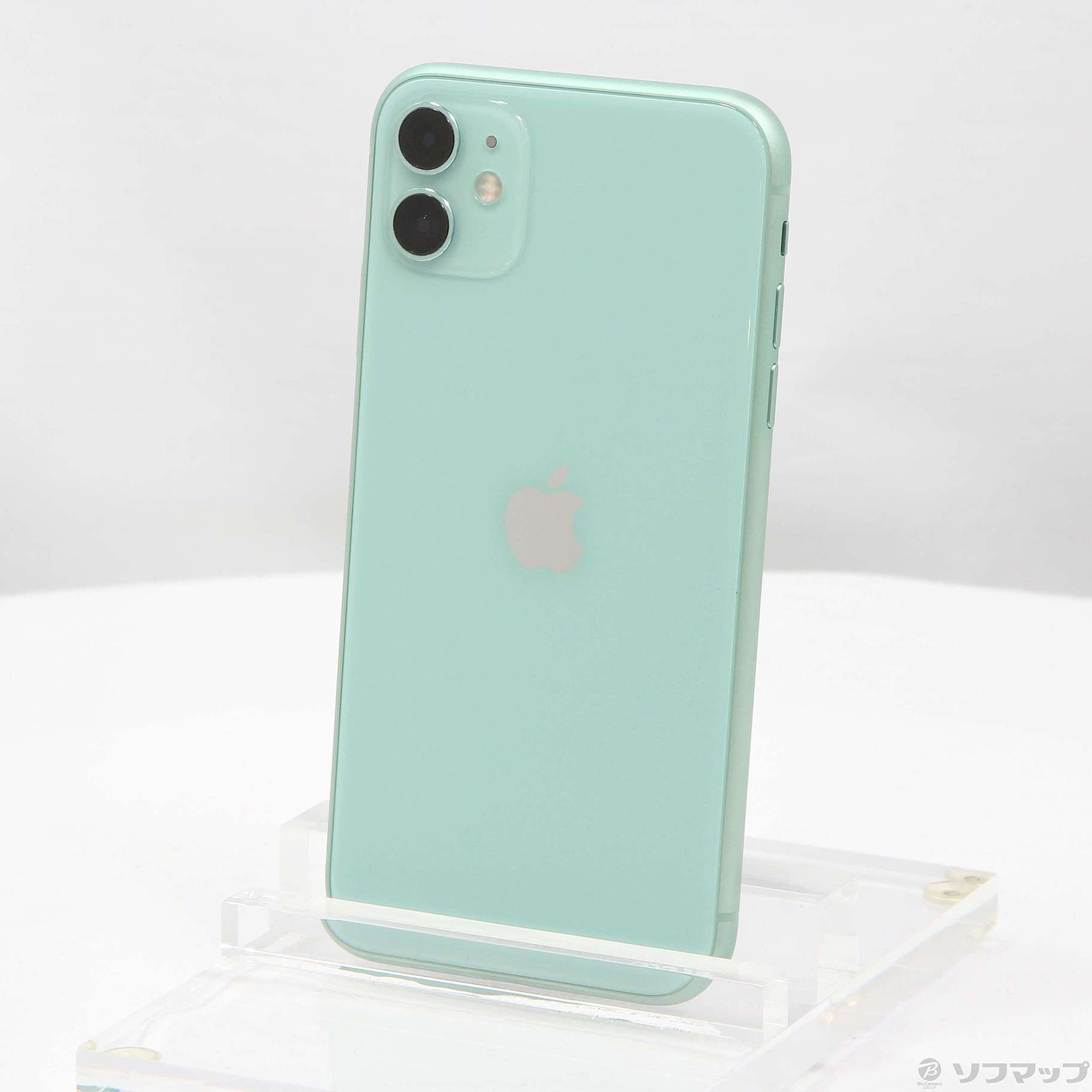 (中古)Apple iPhone11 64GB グリーン MWLY2J/A SoftBank(269-ud)