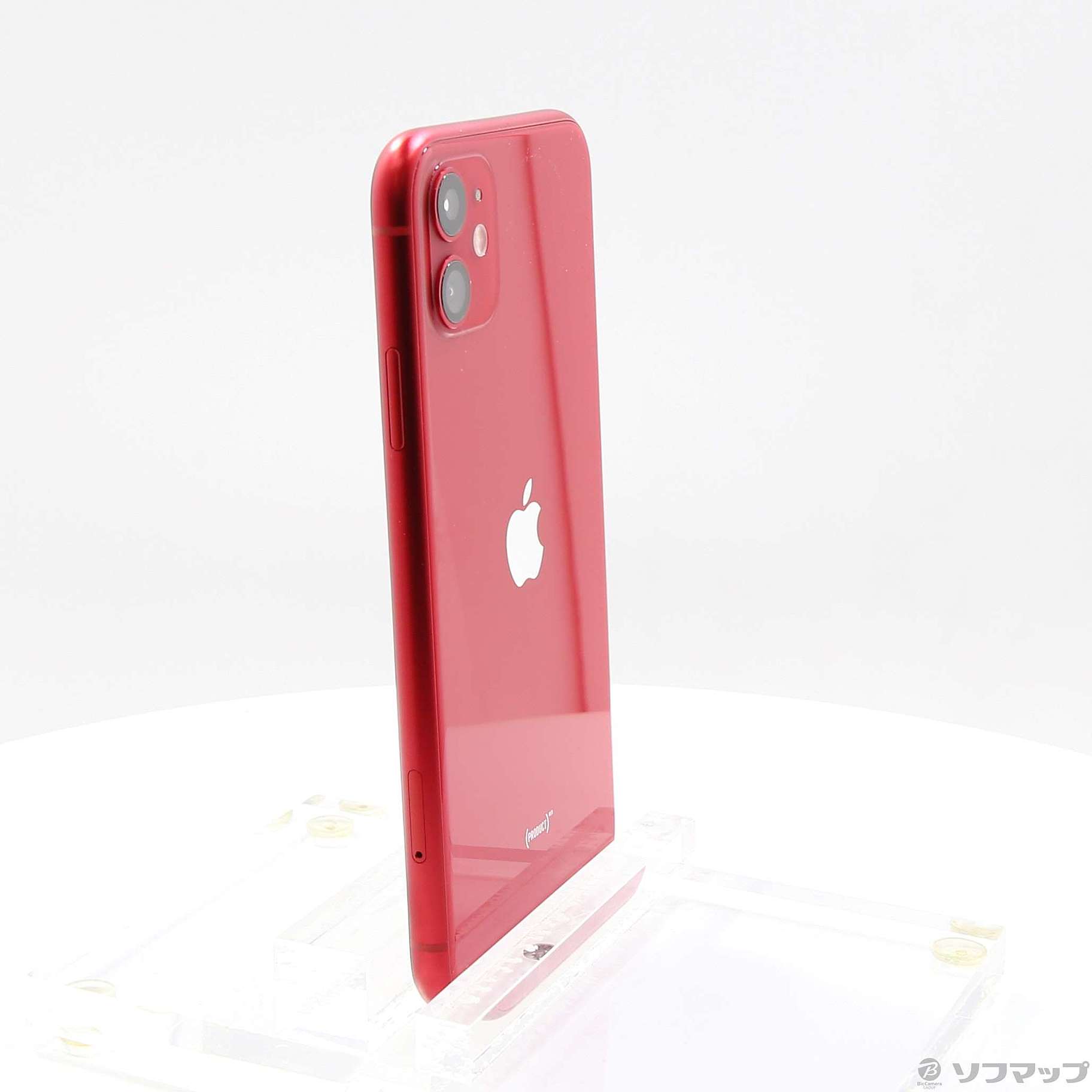 中古】iPhone11 64GB プロダクトレッド MWLV2J／A SIMフリー