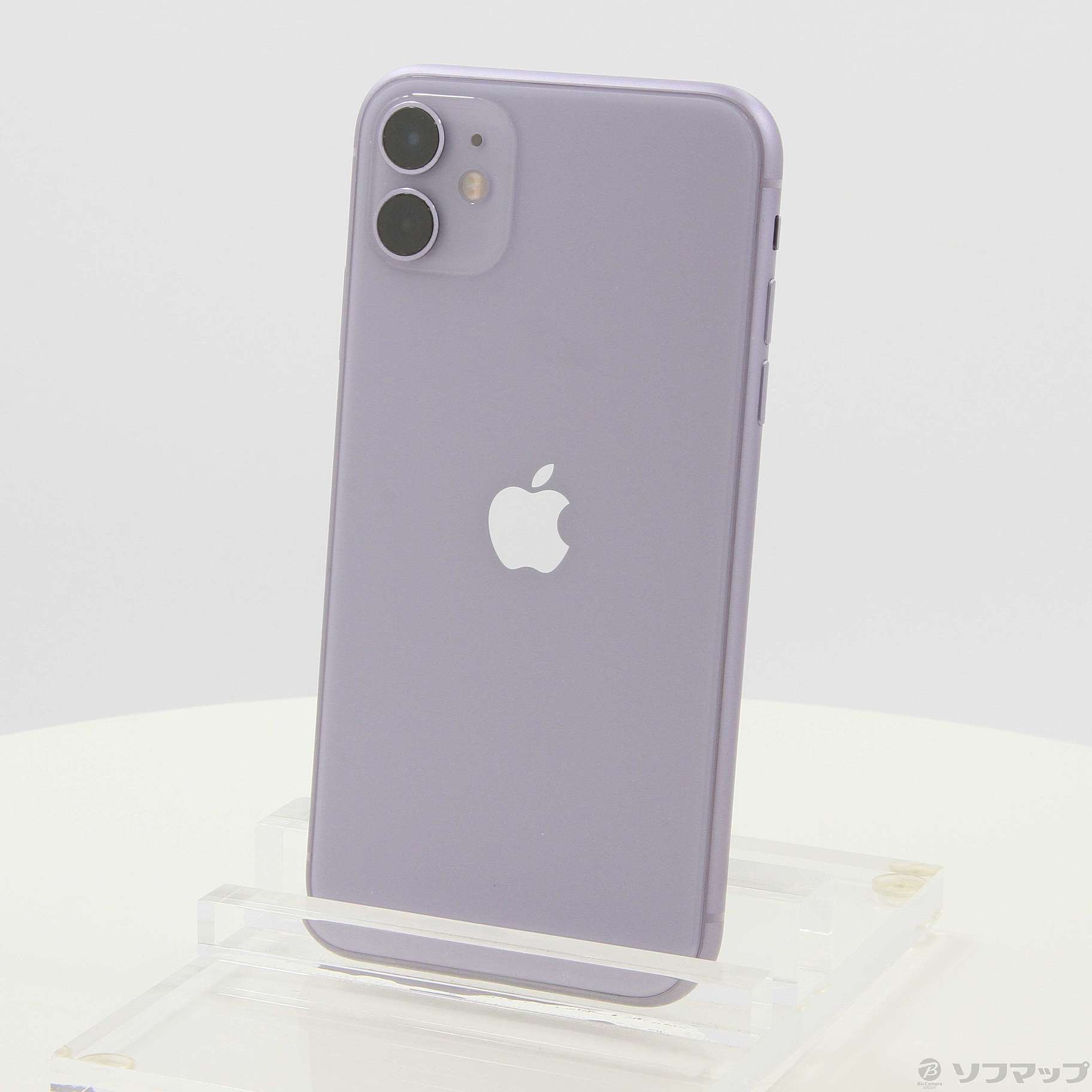 中古】iPhone11 128GB パープル MWM52J／A SIMフリー [2133050773162