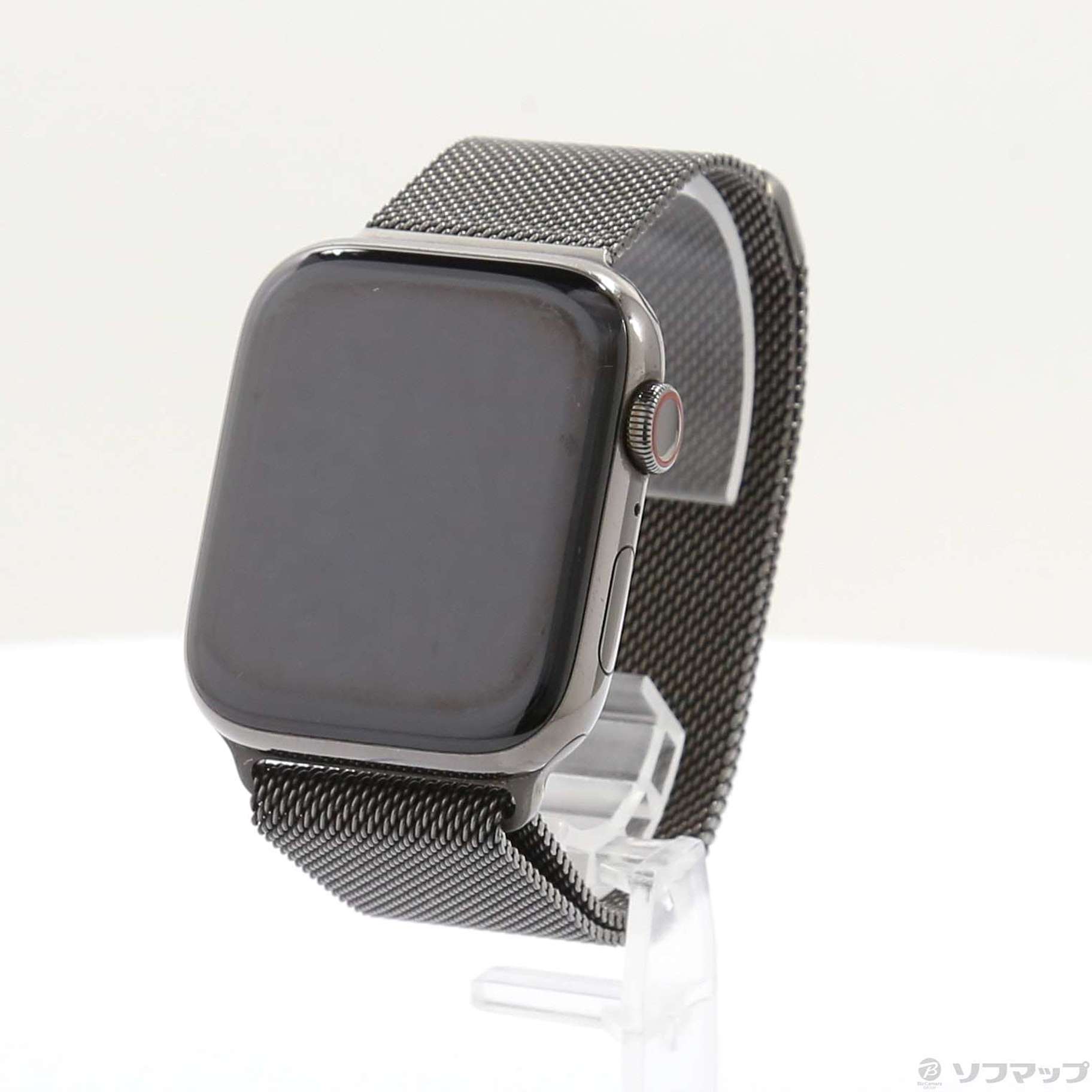 Applewatchアップルウォッチ バンド 45mm ステンレス シルバー - 時計