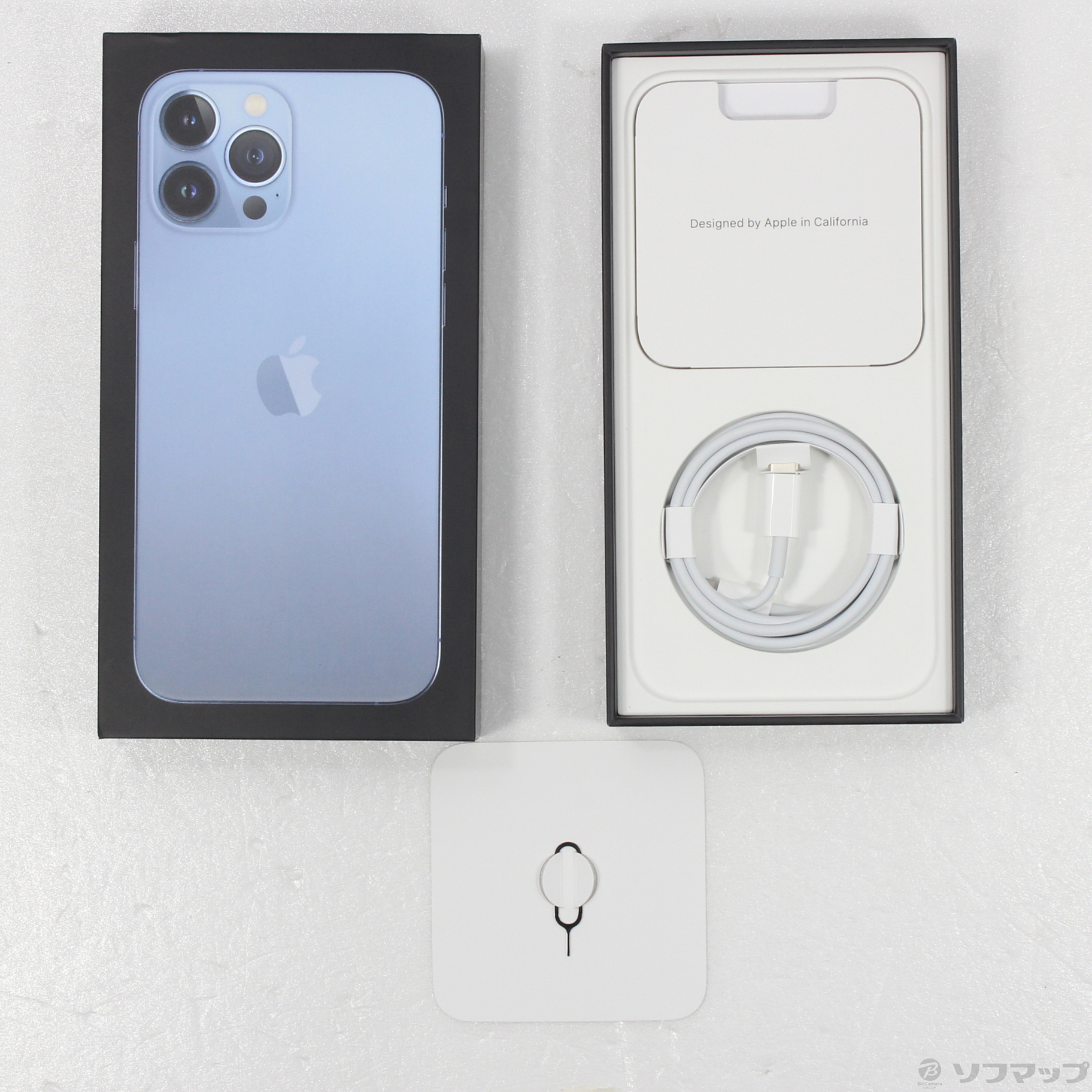 中古】iPhone13 Pro Max 512GB シエラブルー MLJX3J／A SIMフリー [2133050779140] -  リコレ！|ビックカメラグループ ソフマップの中古通販サイト