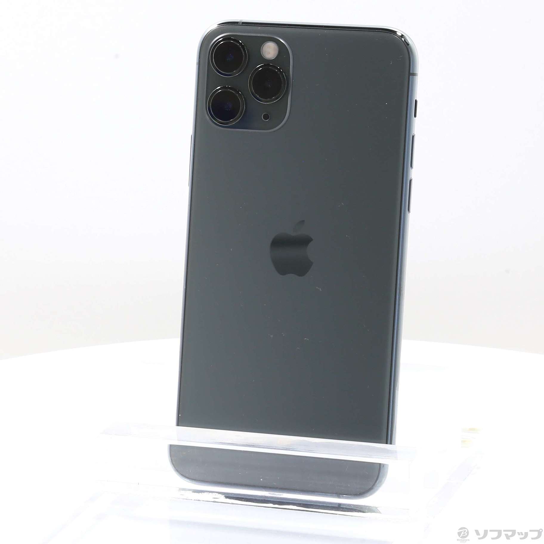 中古】iPhone11 Pro 256GB ミッドナイトグリーン MWCC2J／A SIMフリー 
