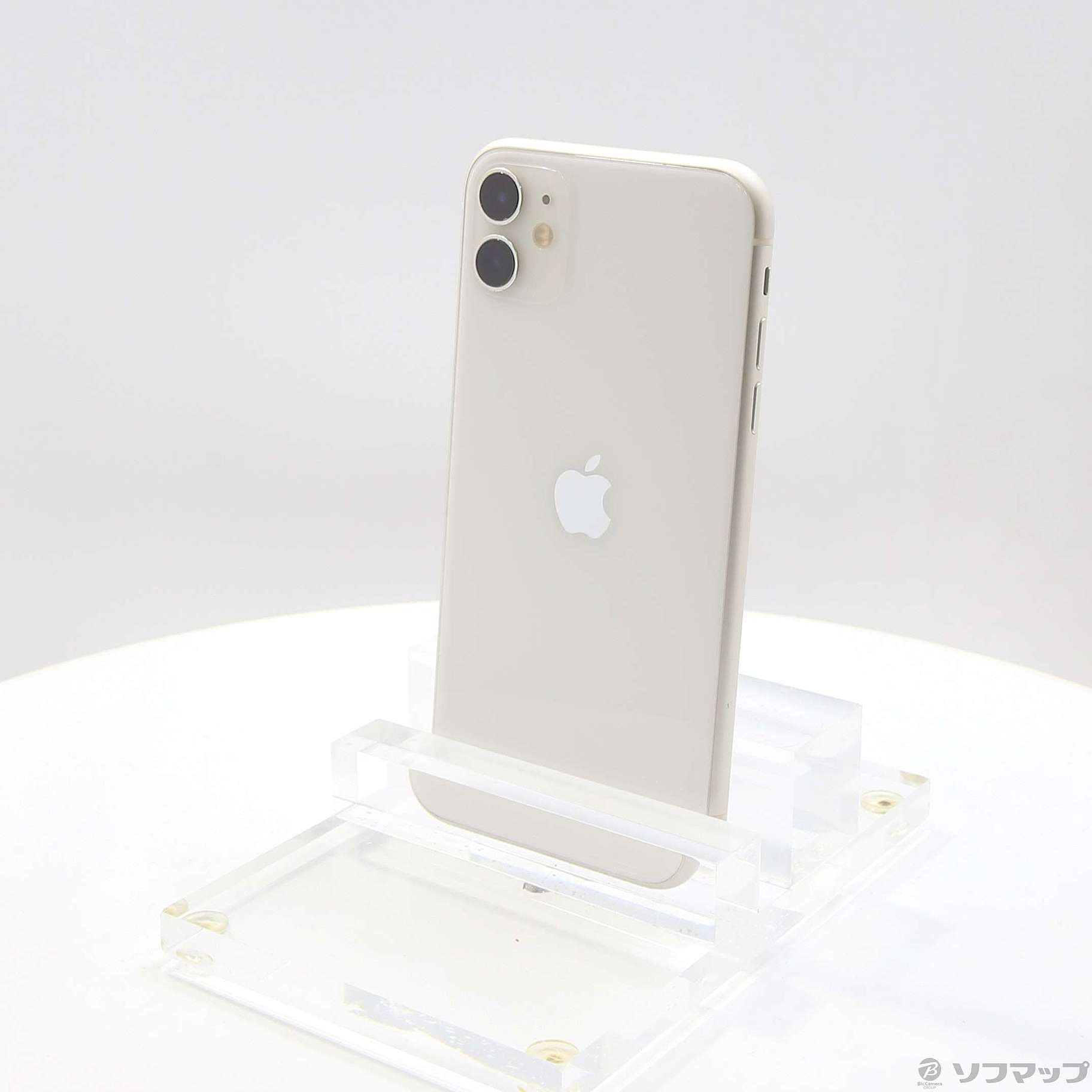 (中古)Apple iPhone11 64GB ホワイト MWLU2J/A SIMフリー(368-ud)