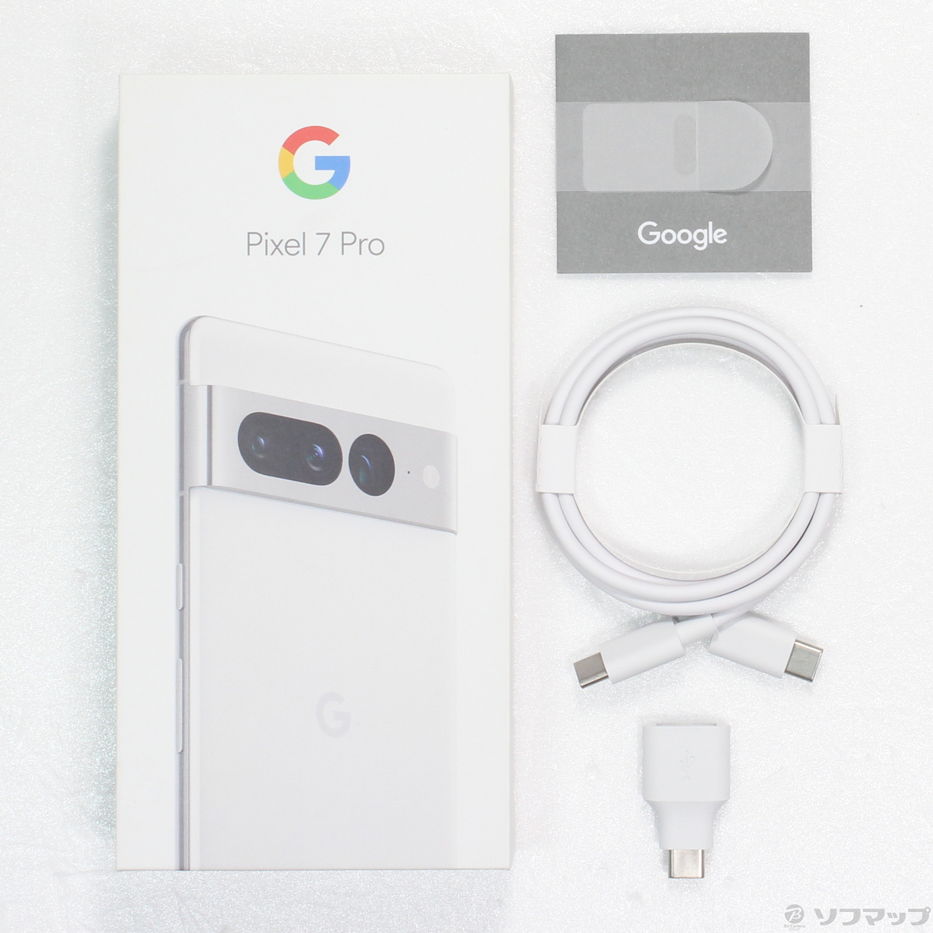 中古】Google Pixel 7 Pro 128GB スノー GA03463-JP SIMフリー