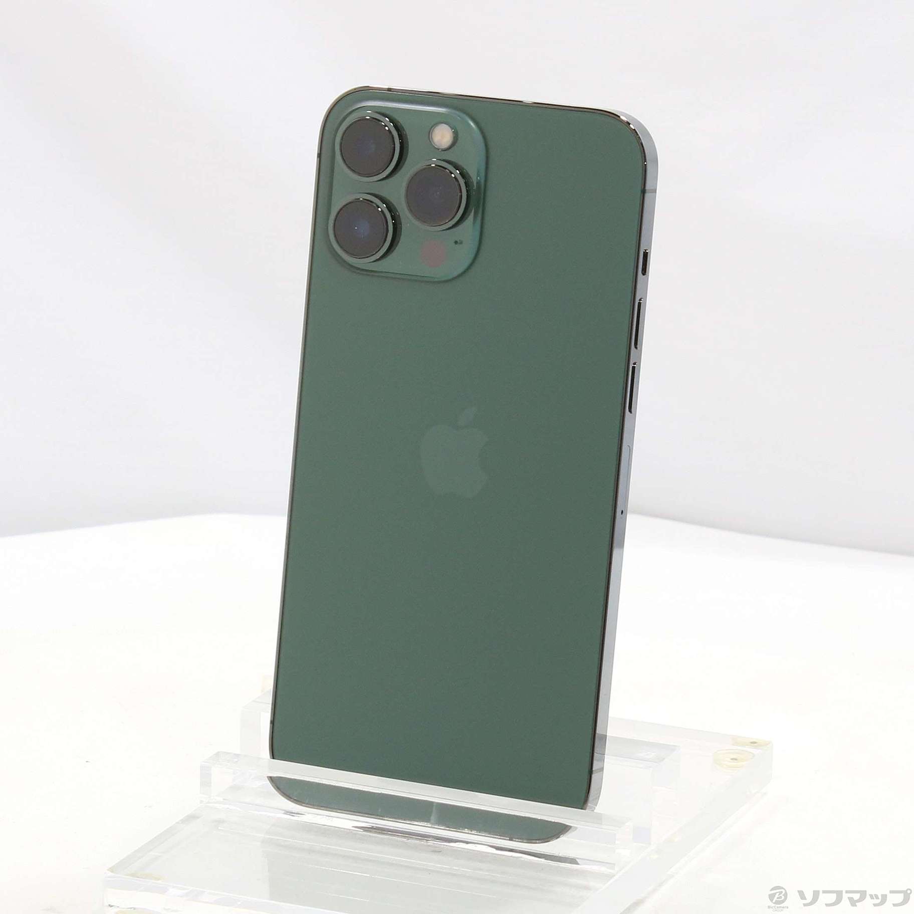 中古】iPhone13 Pro Max 256GB アルパイングリーン MNCV3J／A SIM