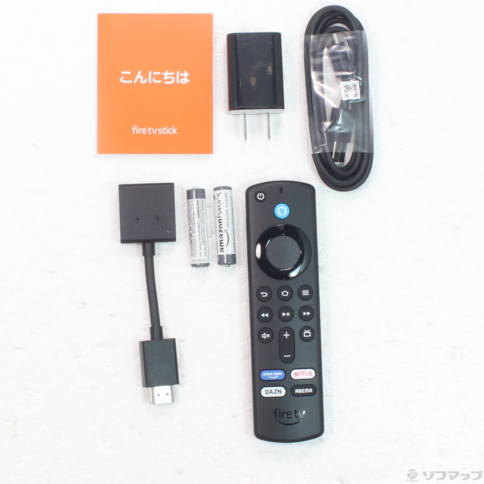 〔展示品〕 Fire TV Stick Alexa対応音声認識リモコン(第3世代)付属 ストリーミングメディアプレーヤー (DAZNボタン付)