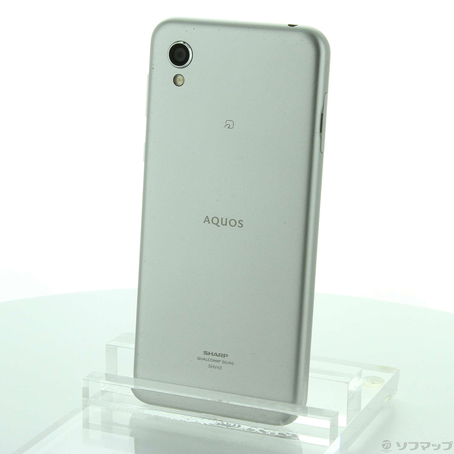 中古】AQUOS sense2 かんたん 32GB ブライトシルバー SHV43 auロック