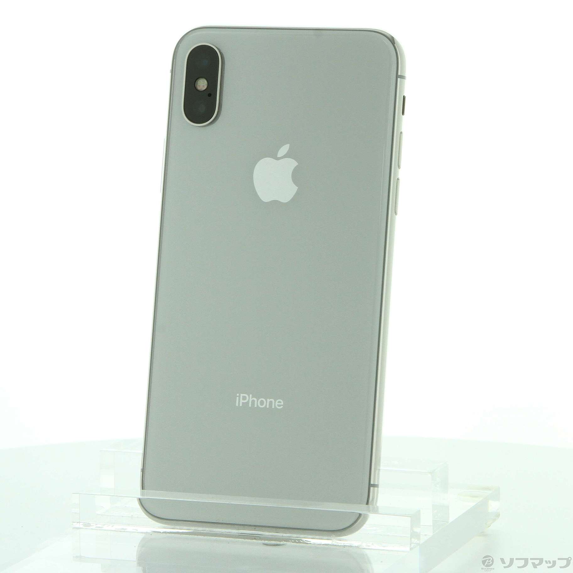 (中古)Apple iPhoneX 256GB シルバー MQC22J/A SIMフリー(269-ud)