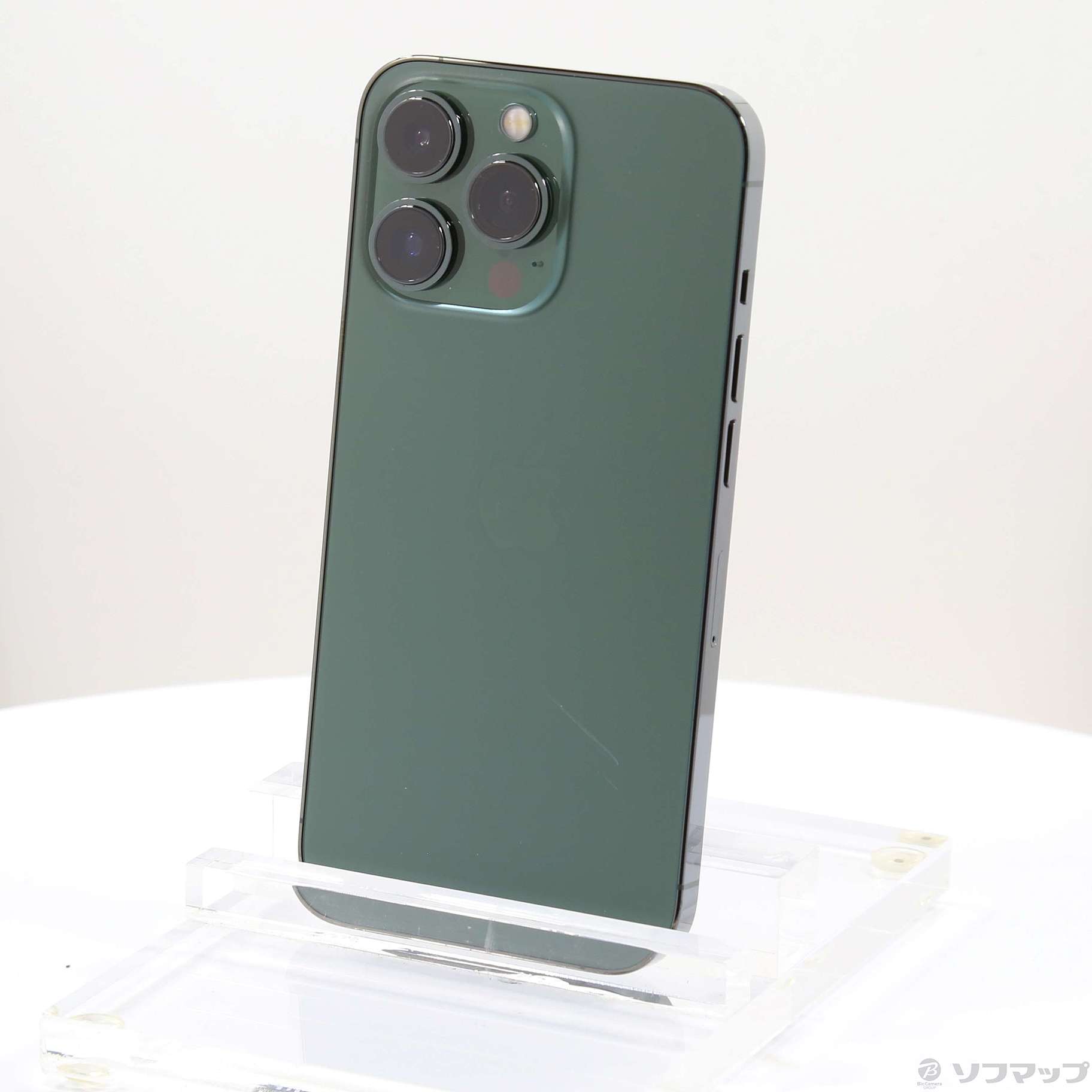 中古】iPhone13 Pro 128GB アルパイングリーン MNDX3J／A SIMフリー