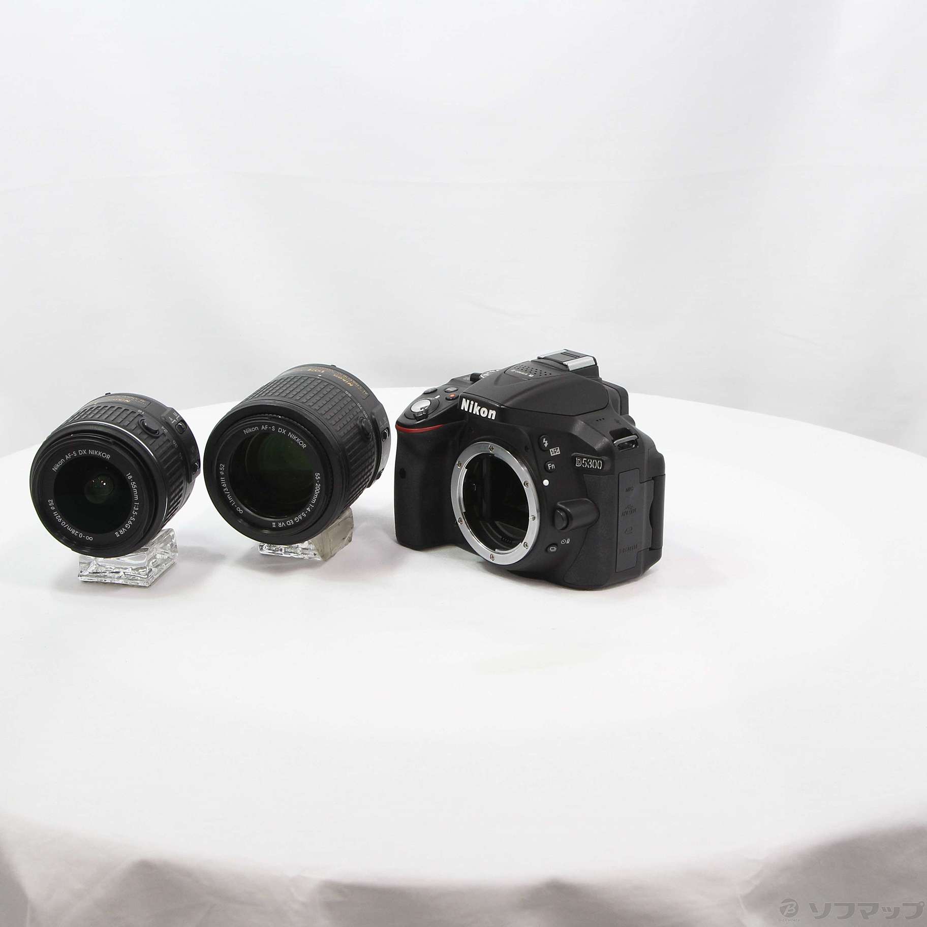 中古】NIKON D5300 ダブルズームキット2 ブラック (2416万画素／SDXC ...