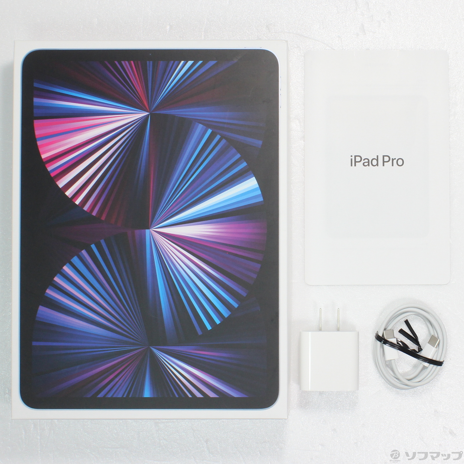 中古】iPad Pro 11インチ 第3世代 128GB シルバー MHQT3J／A Wi-Fi