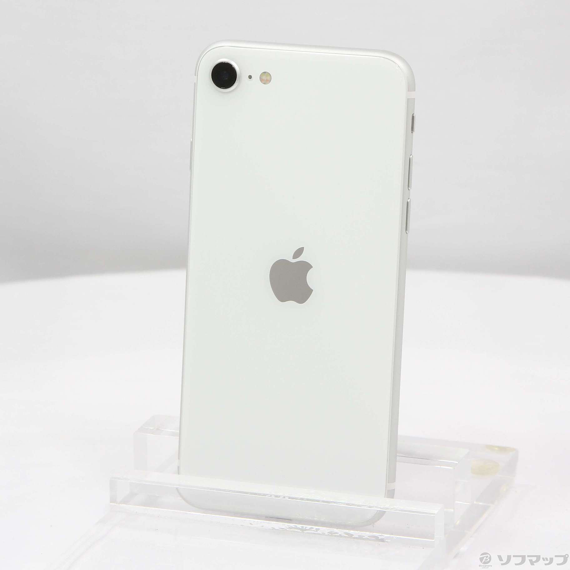 中古】iPhone SE 第2世代 128GB ホワイト MXD12J／A SIMフリー