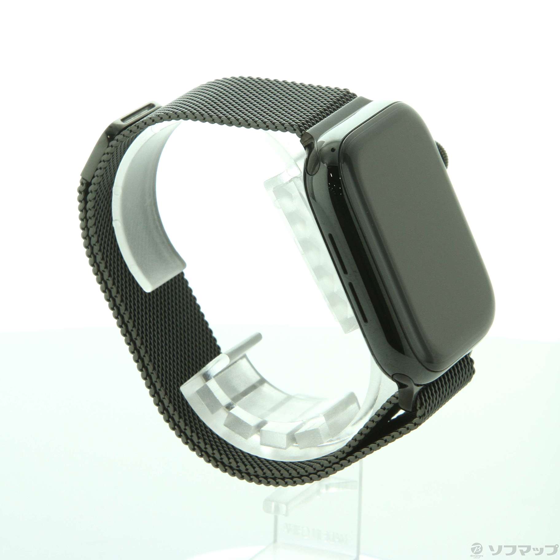AppleApple Watch 5 44mm ステンレススチール ブラックミラネーゼ - その他
