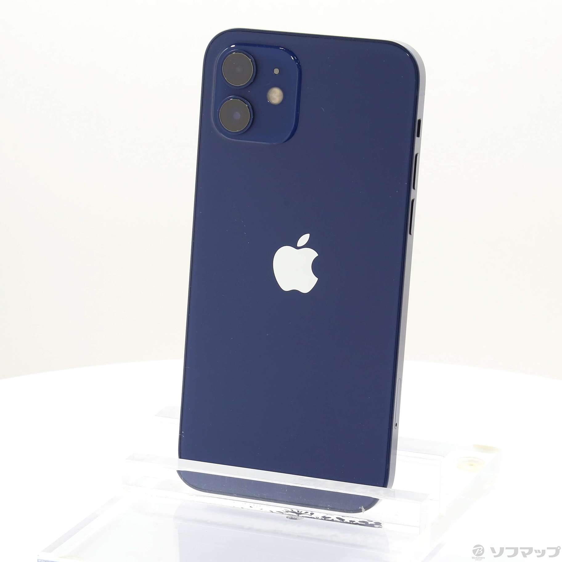 中古】iPhone12 256GB ブルー MGJ33J／A SIMフリー [2133050804712