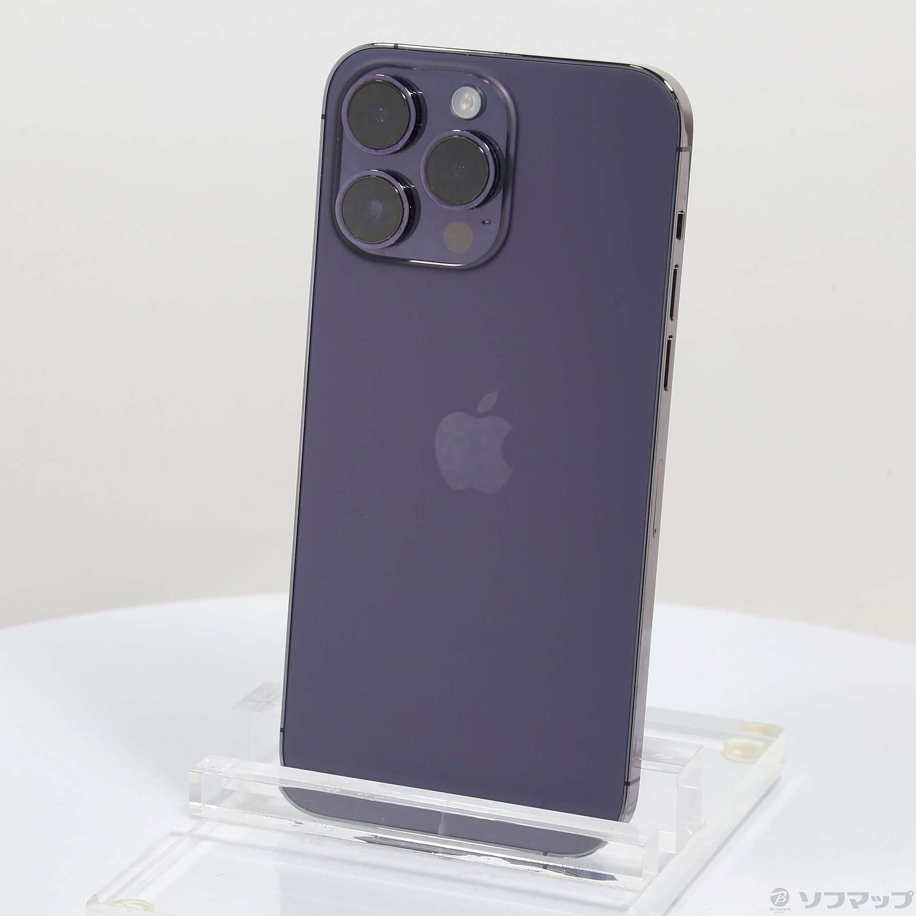 中古】iPhone14 Pro Max 128GB ディープパープル MQ993J／A SIMフリー