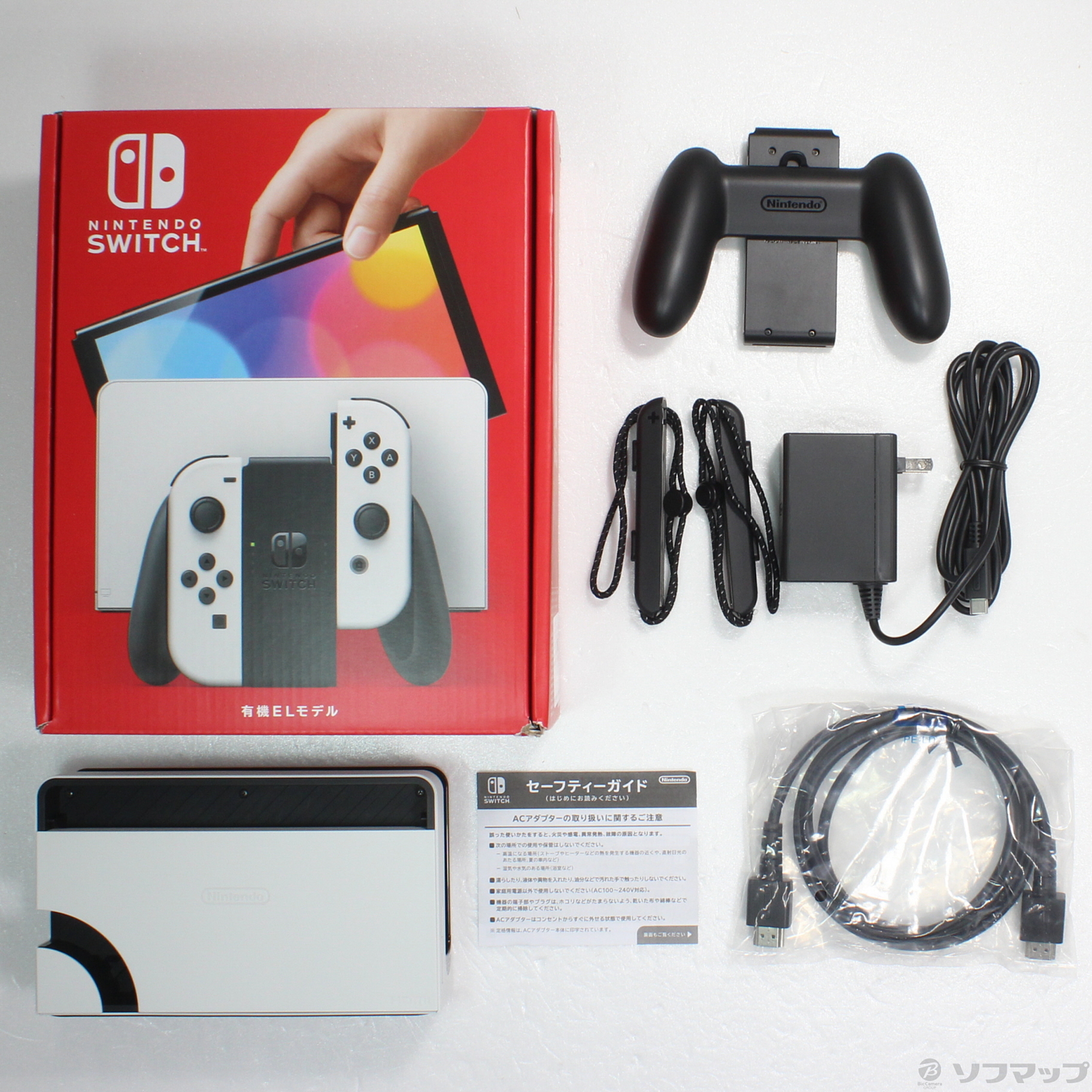 Nintendo Switch 有機ELモデル Joy-Con(L)／(R) ホワイト