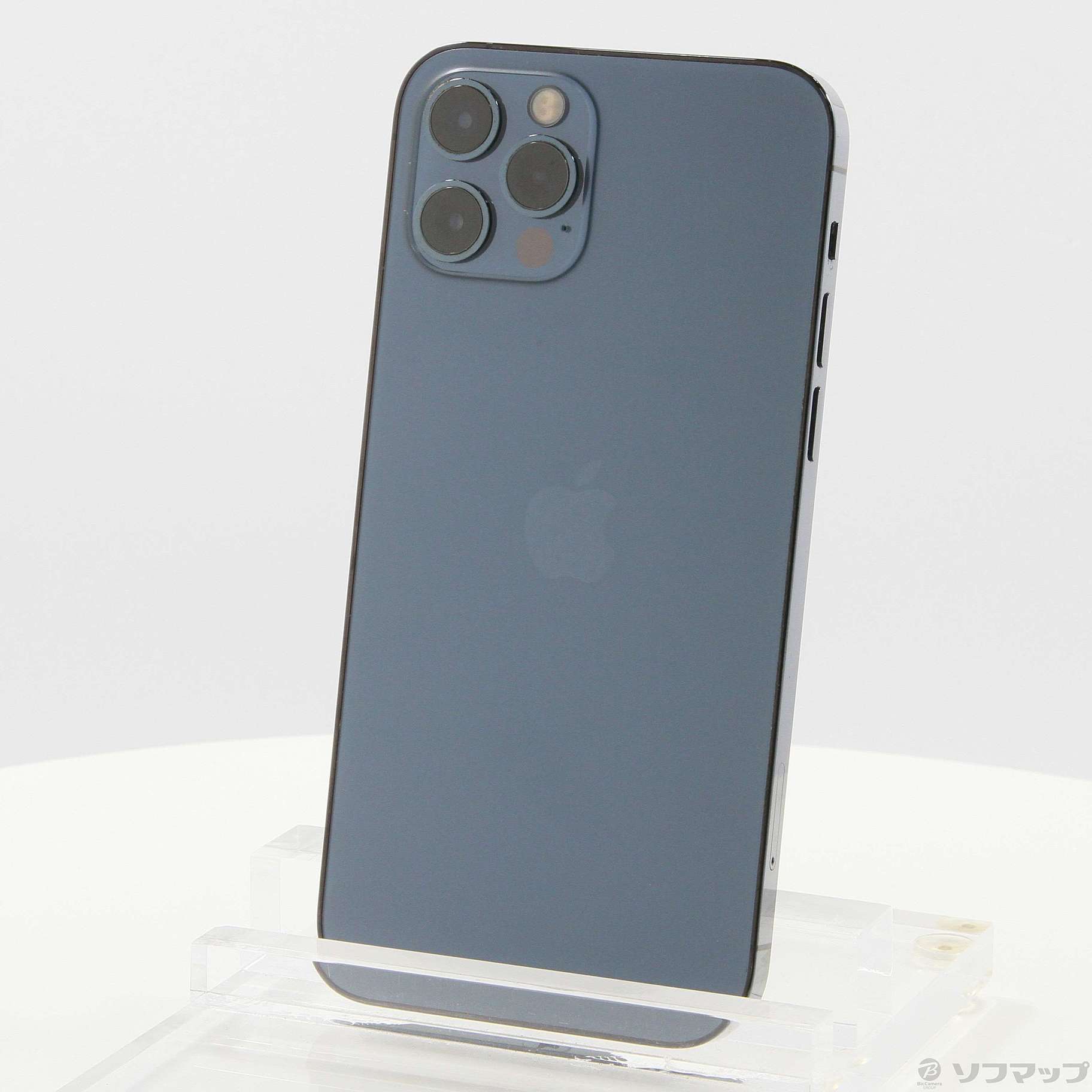 中古】iPhone12 Pro 256GB パシフィックブルー MGMD3J／A SIMフリー 
