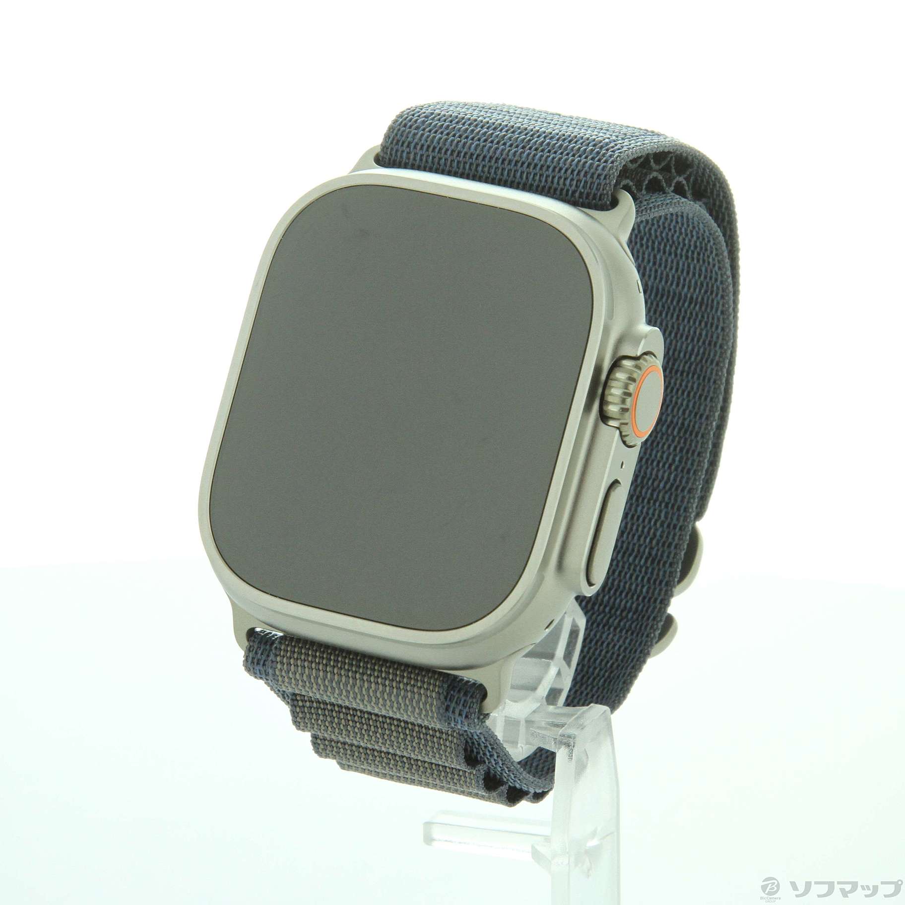 Apple Watch Ultra 2 GPS + Cellular 49mm チタニウムケース ブルーアルパインループ