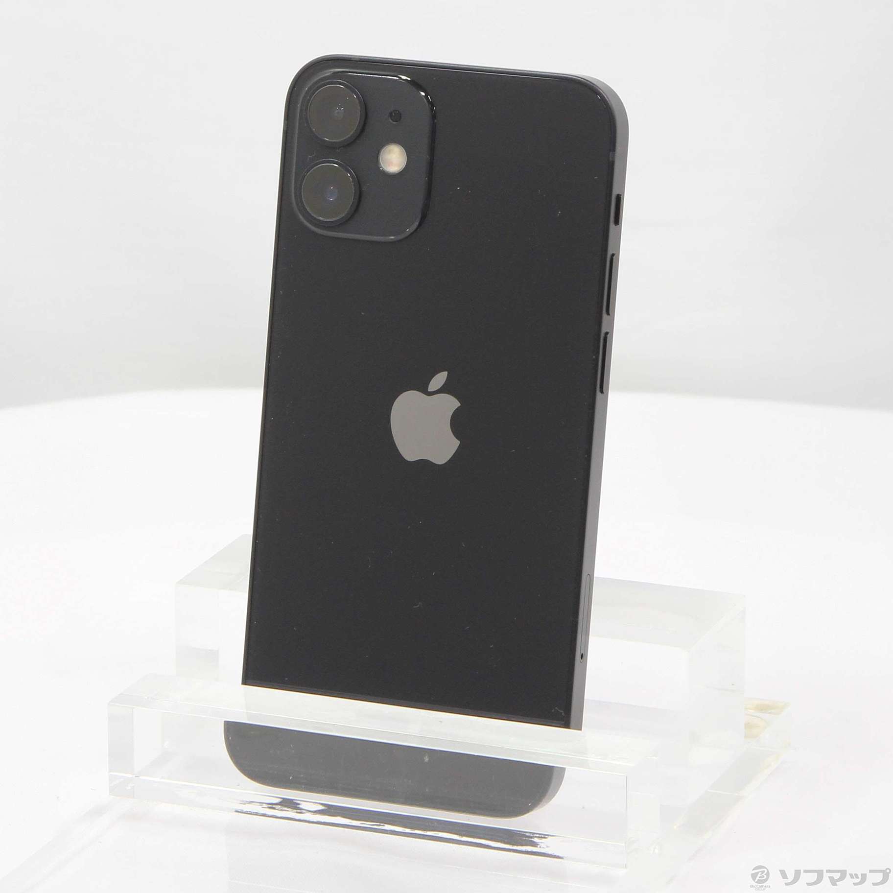 中古】iPhone12 mini 128GB ブラック MGDJ3J／A SoftBank