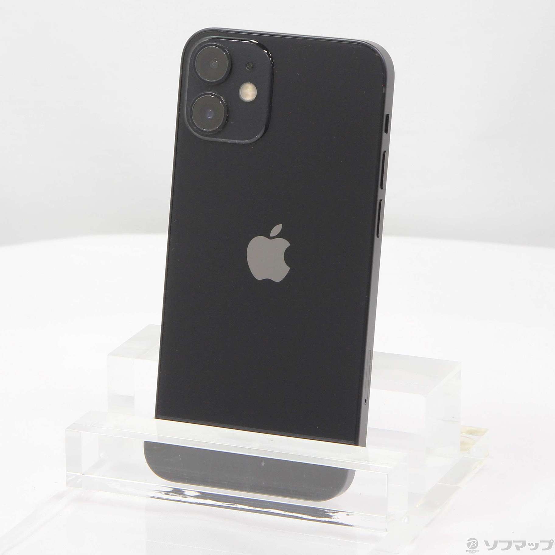 中古】iPhone12 mini 64GB ブラック MGA03J／A SIMフリー