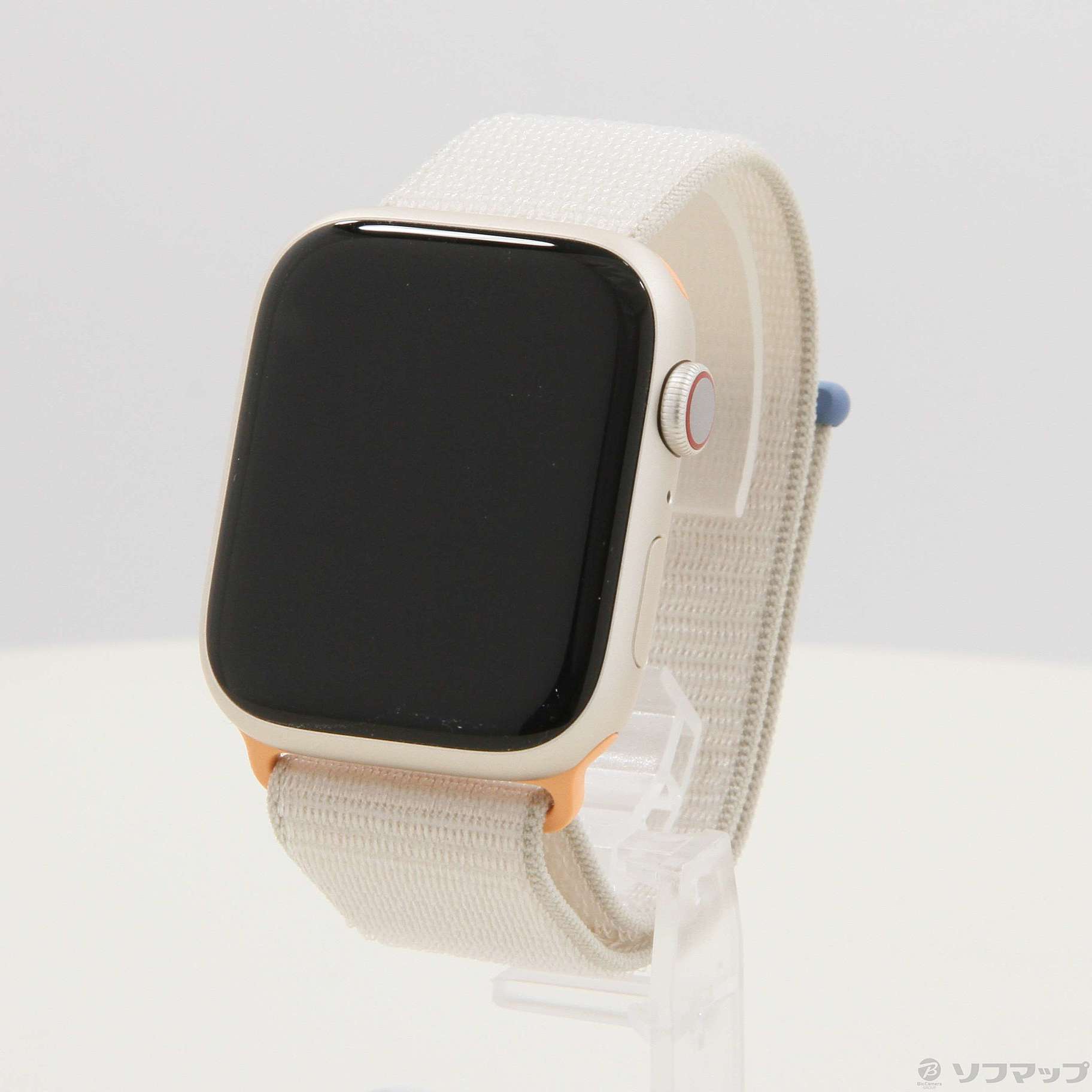 Apple Watch Series 9 GPS + Cellular 45mm スターライトアルミニウムケース スターライトスポーツループ