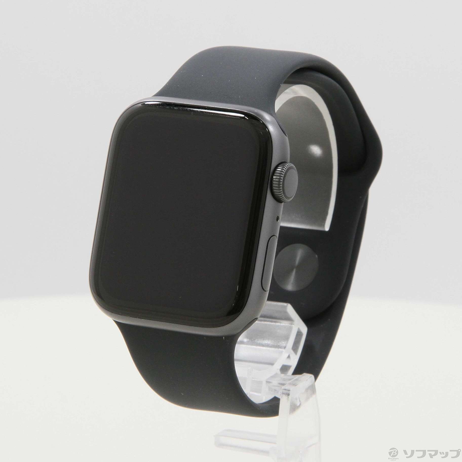 中古】Apple Watch Series 4 GPS 44mm スペースグレイアルミニウムケース ブラックスポーツバンド  [2133050820286] - リコレ！|ビックカメラグループ ソフマップの中古通販サイト