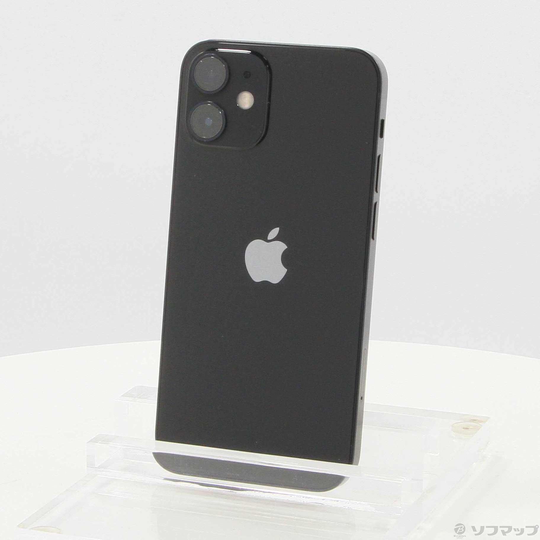 中古】iPhone12 mini 64GB ブラック MGA03J／A SIMフリー