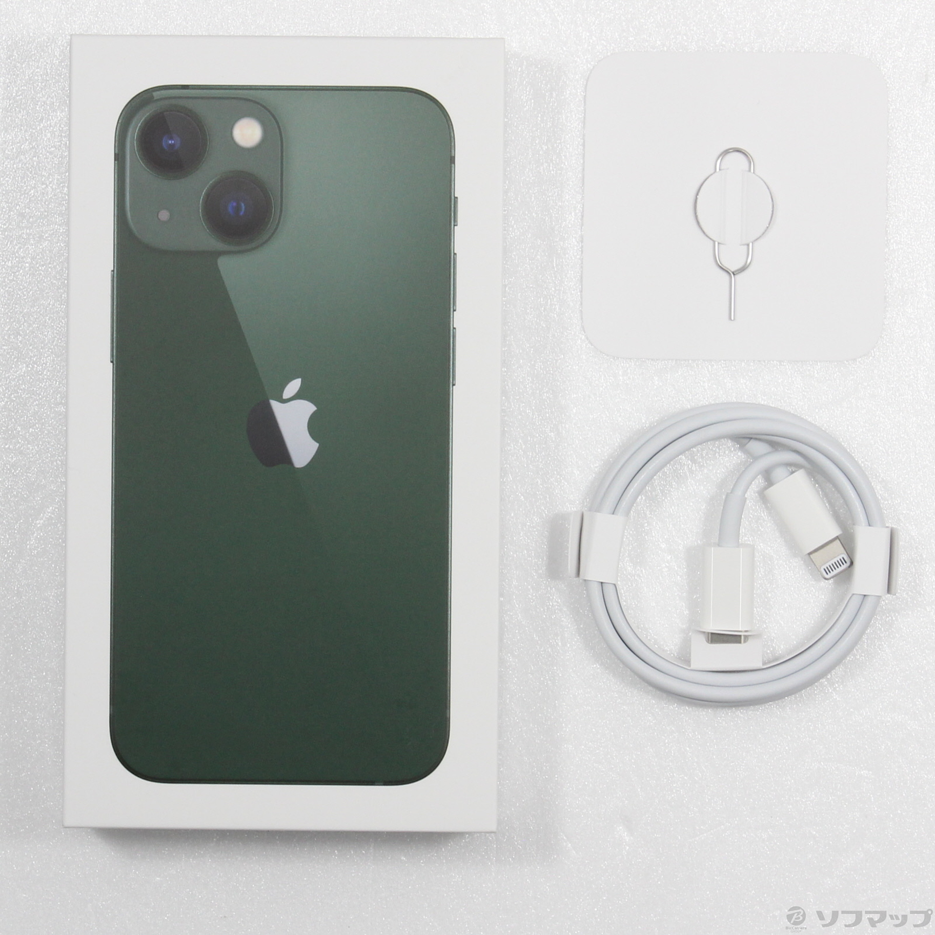 中古】iPhone13 mini 128GB グリーン MNFC3J／A SIMフリー