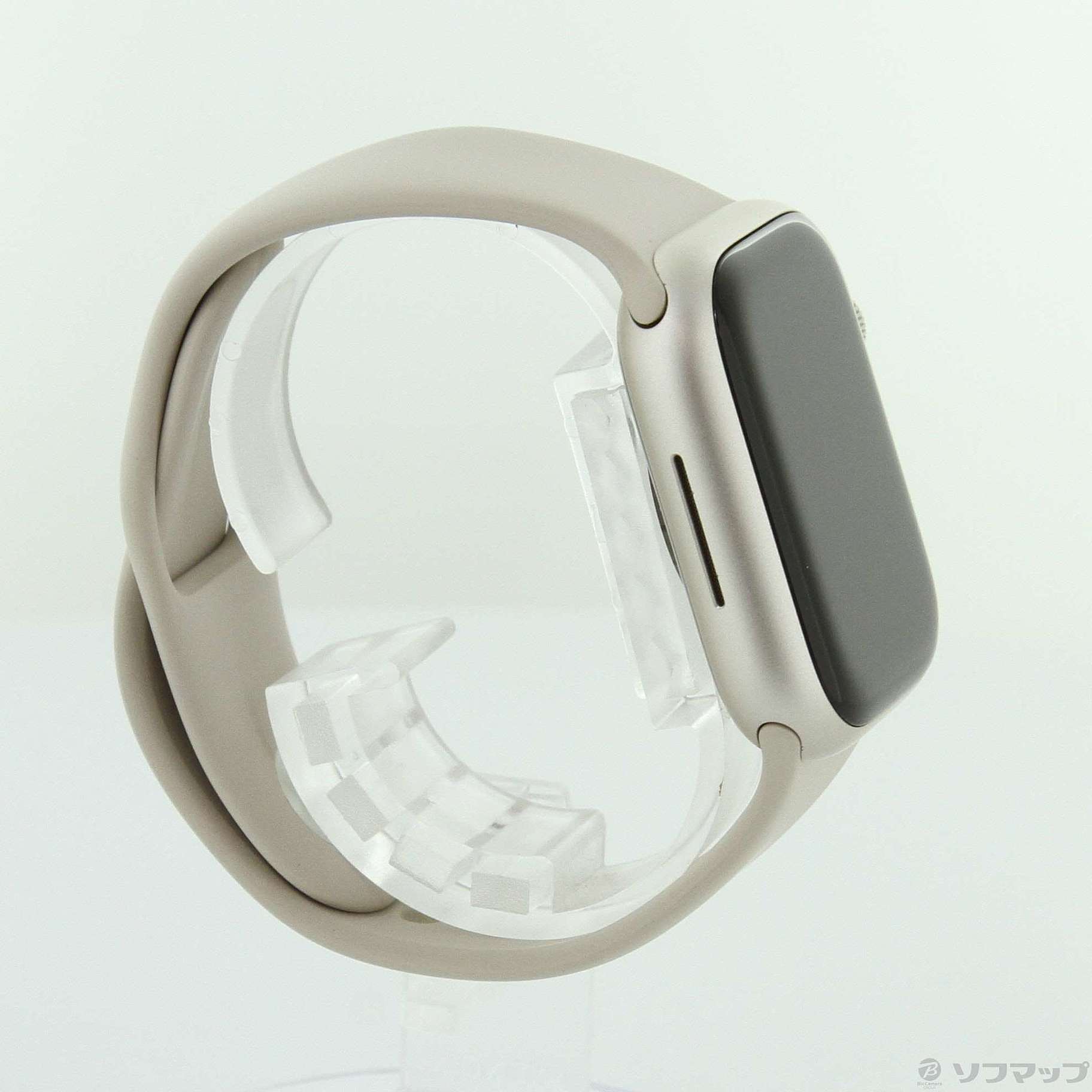 Apple Watch Series 7 GPS + Cellular 41mm スターライトアルミニウムケース スターライトスポーツバンド