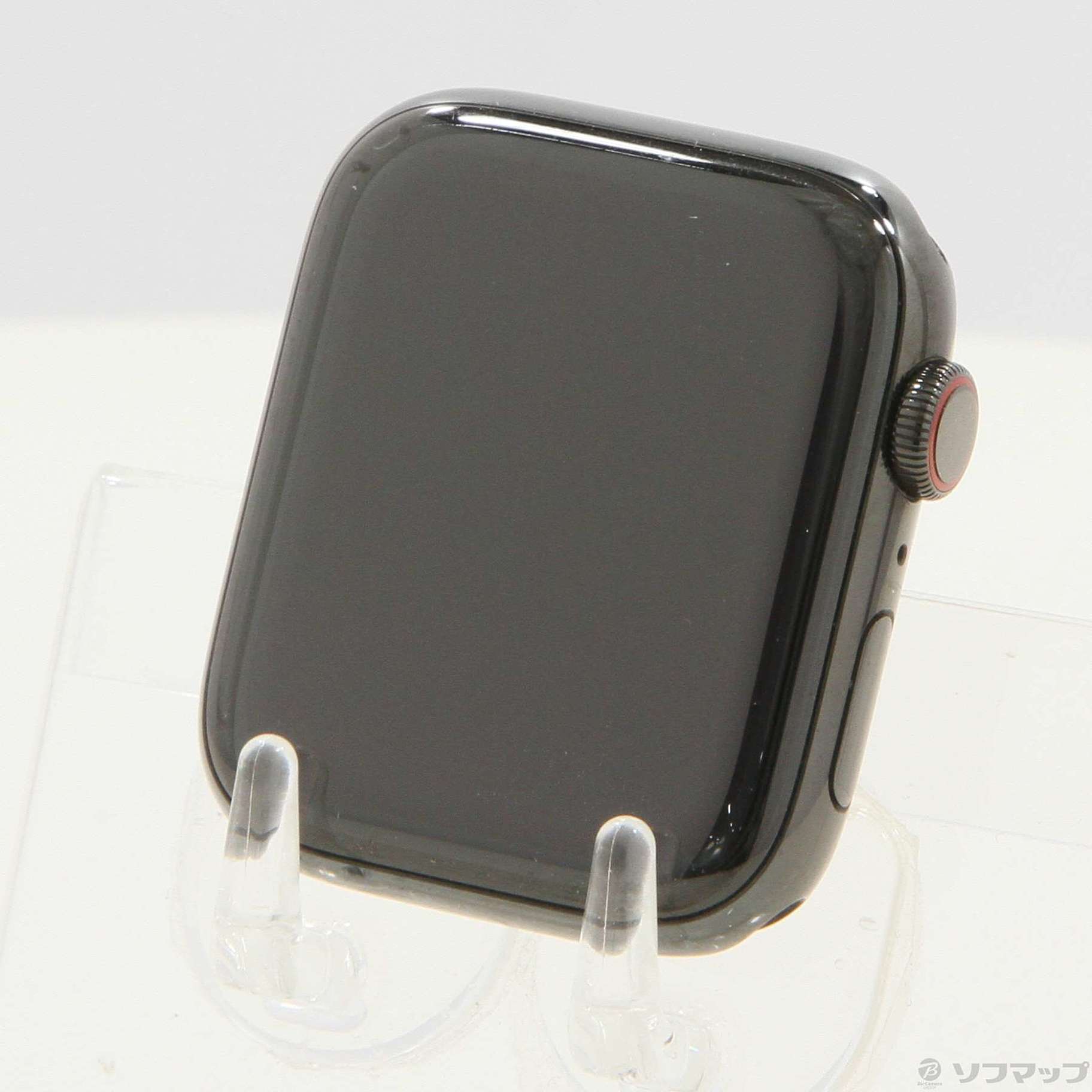Apple Watch Series 4 GPS + Cellular 44mm スペースブラックステンレススチールケース バンド無し