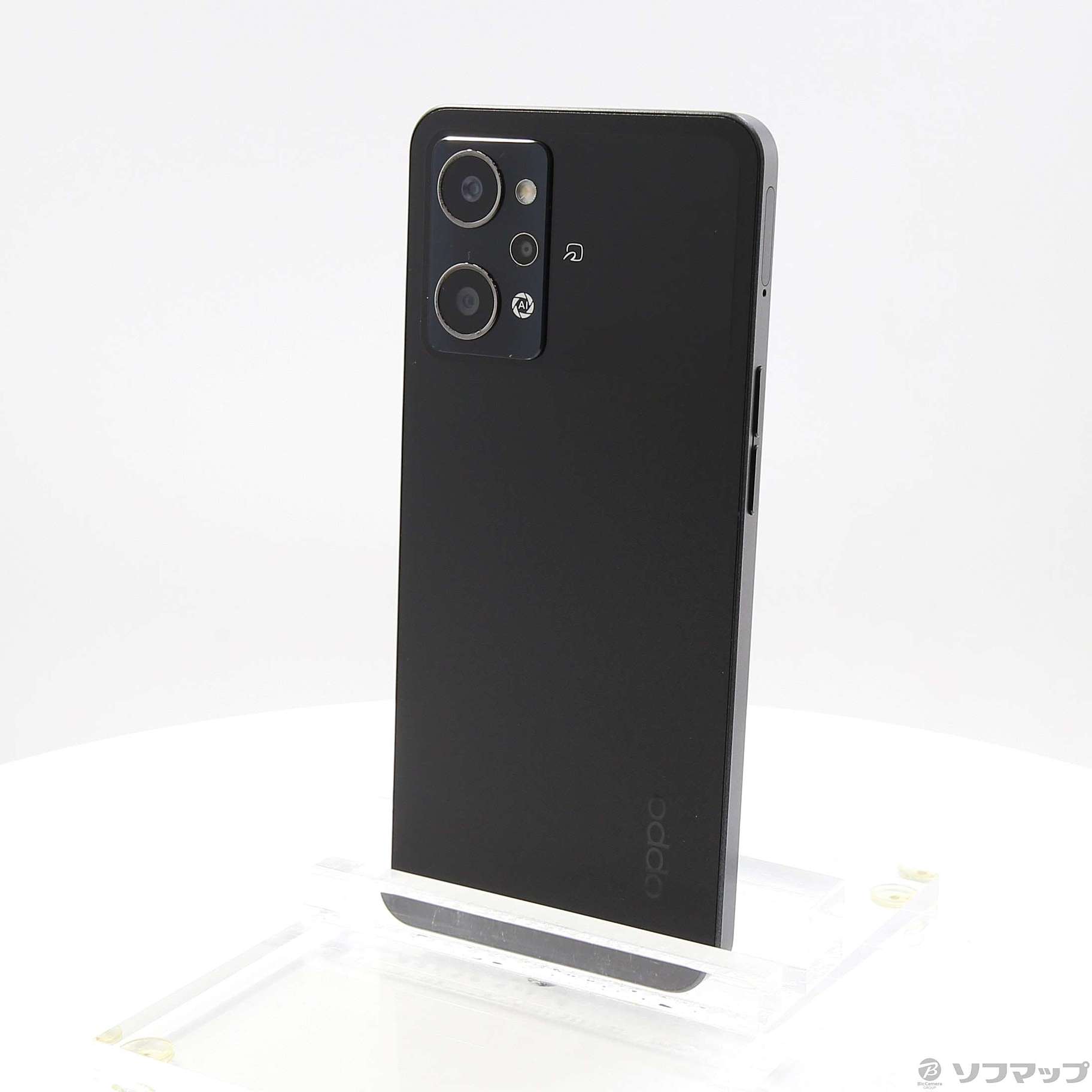 中古】OPPO Reno9 A 128GB ナイトブラック A301OP Y!mobile