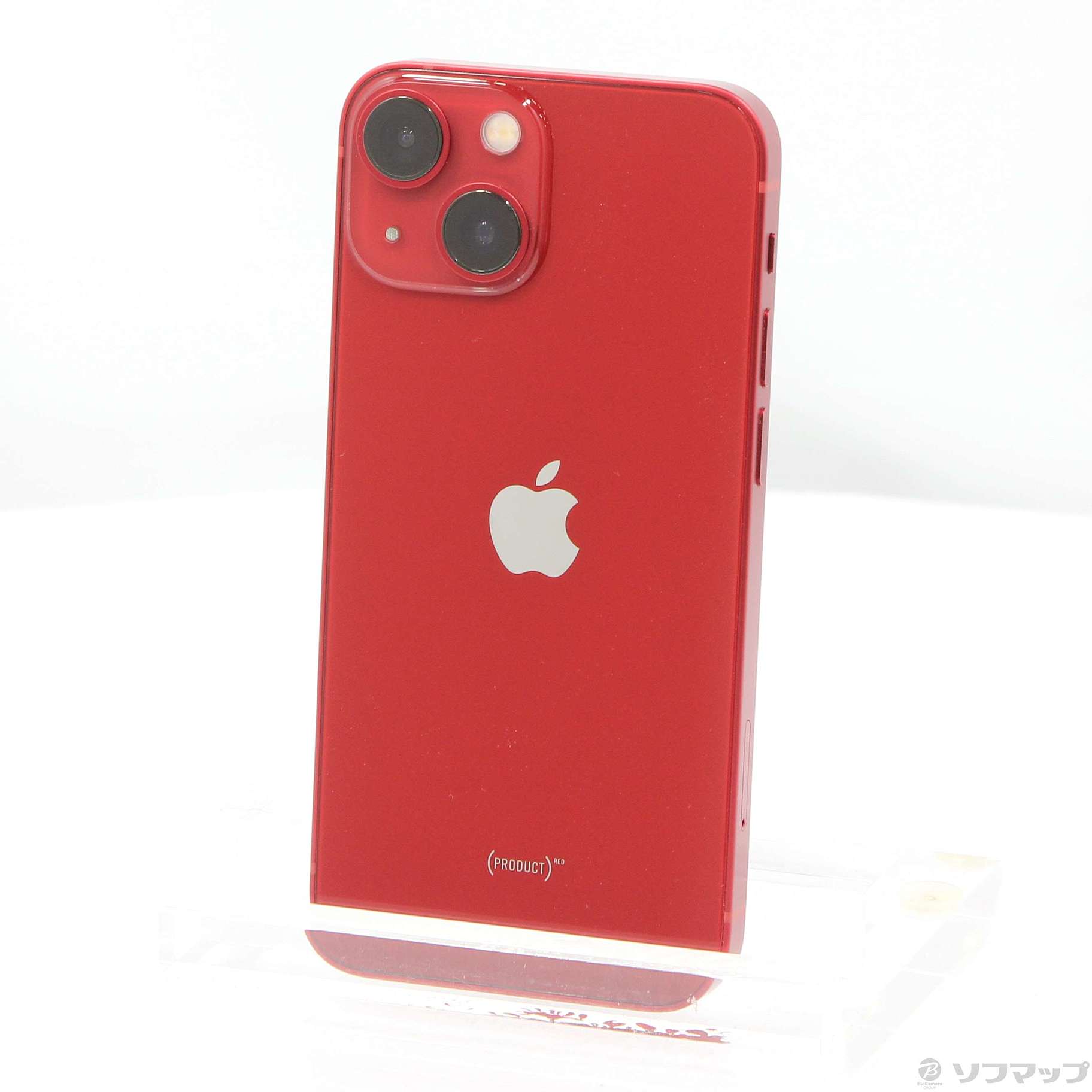 iPhone 13 mini (PRODUCT)RED 128GB SIMフリー [レッド] 中古(白