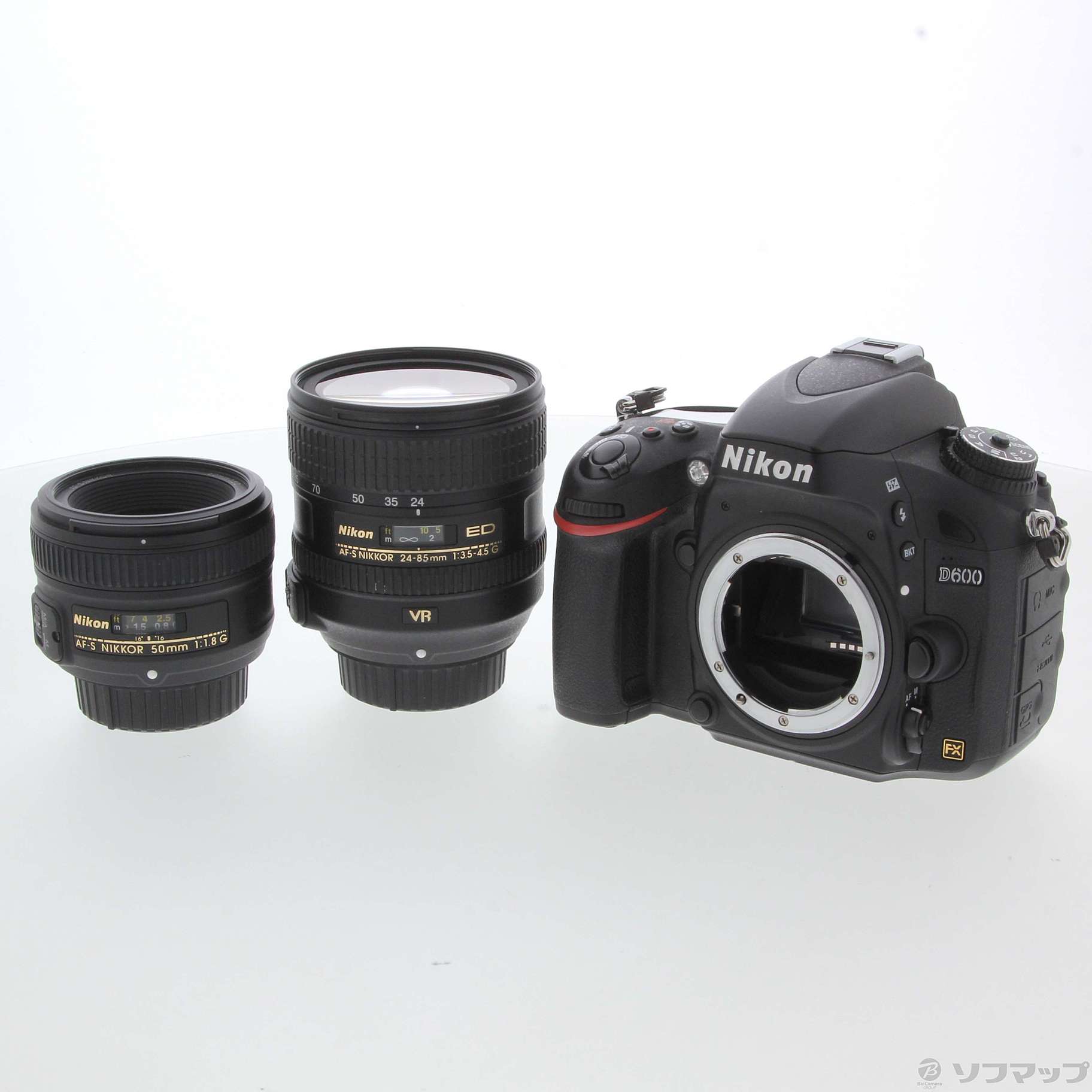 中古】Nikon D600 ダブルレンズキット (2426万画素／SDXC