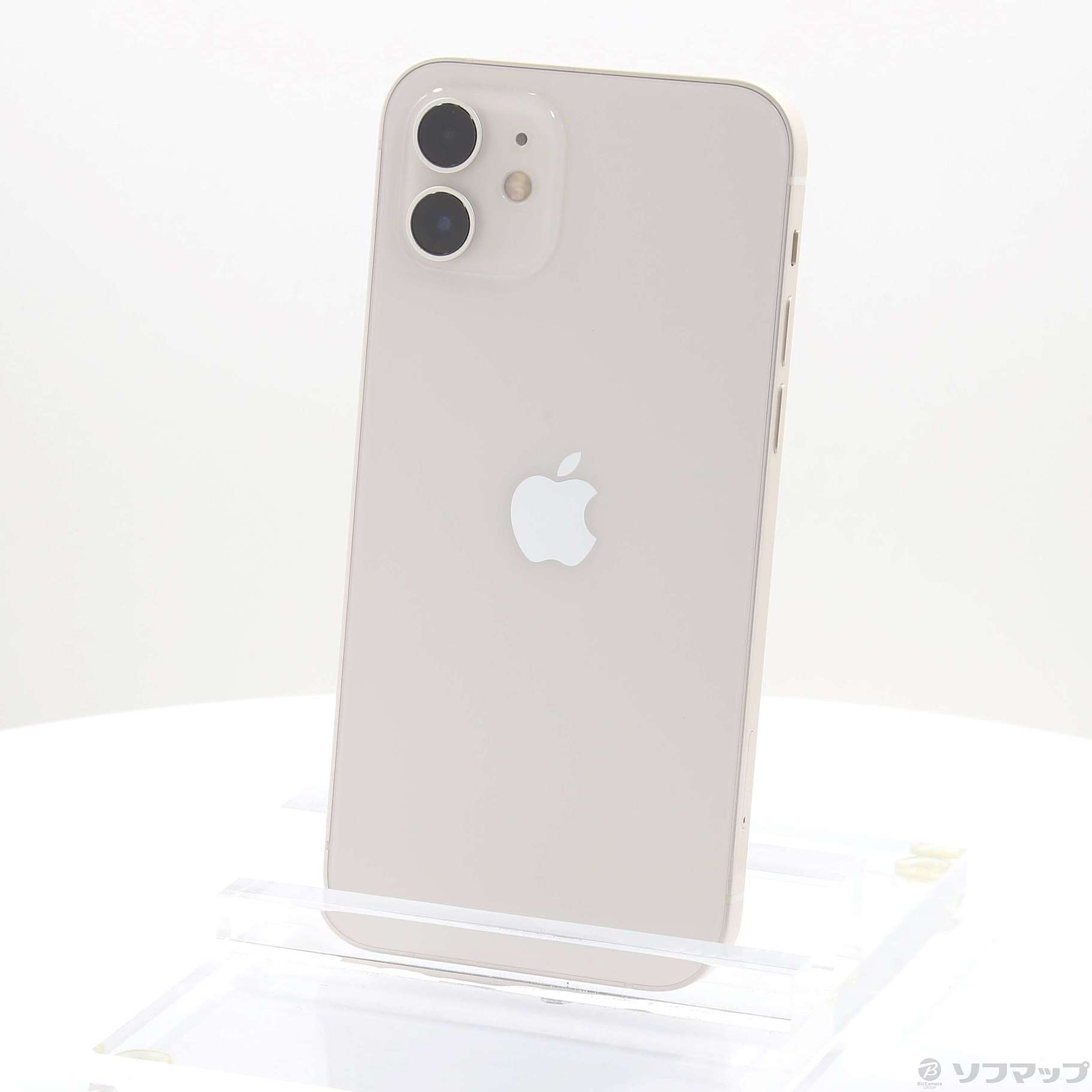 中古】iPhone12 64GB ホワイト MGHP3J／A SIMフリー [2133050833033